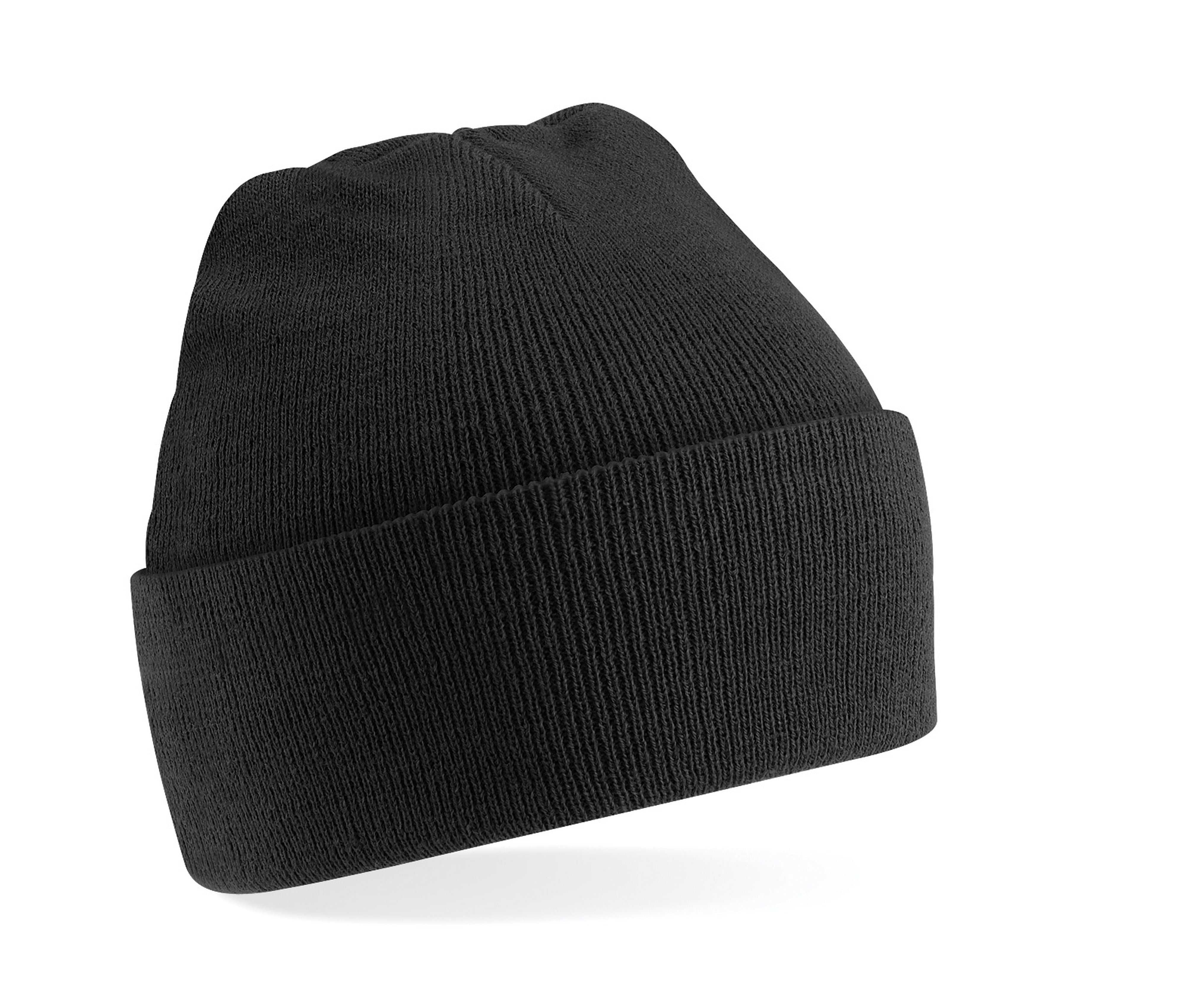 Bonnet Acrylique Avec Rabat Enfant - Black