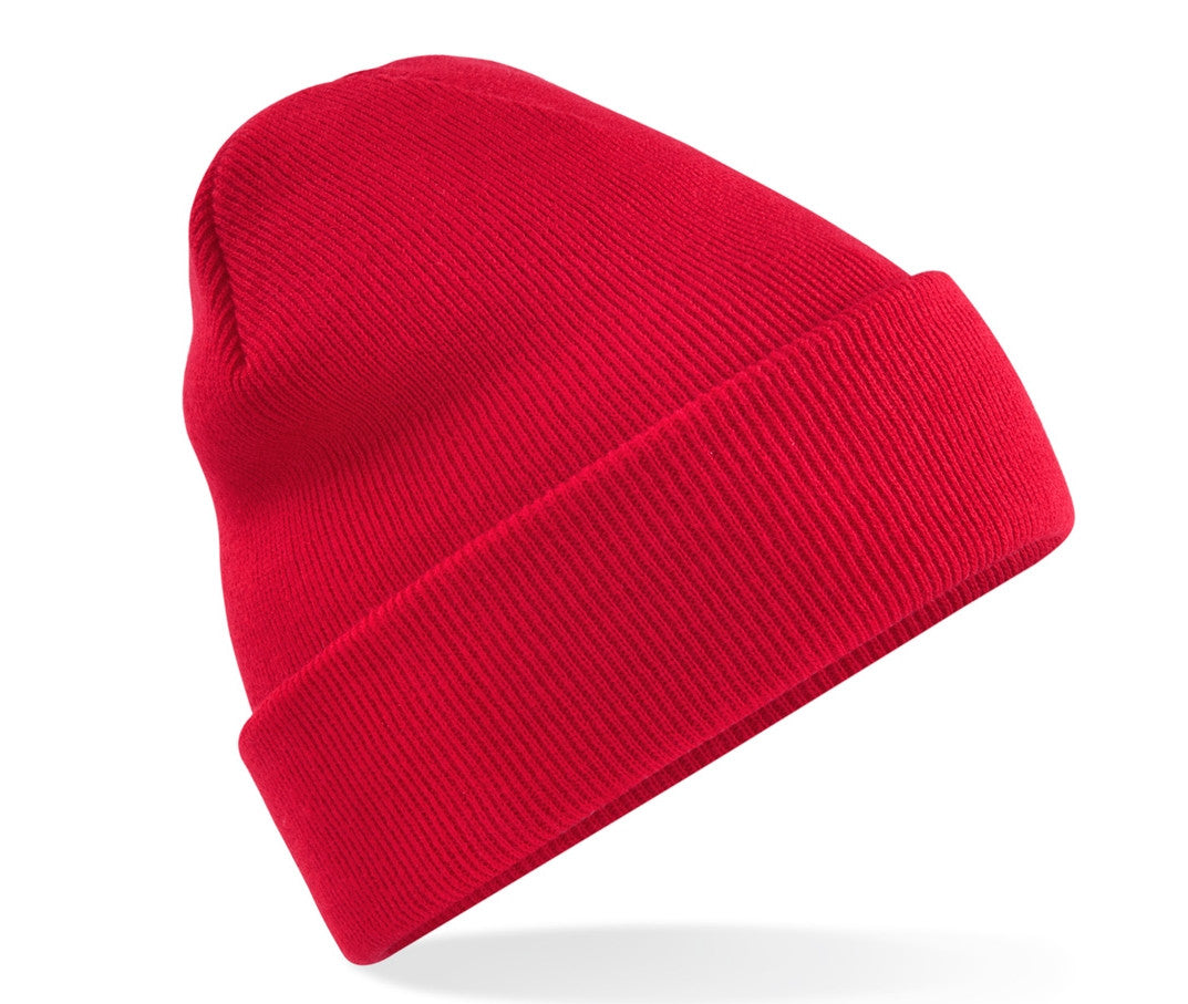 Bonnet Acrylique Avec Rabat Enfant - Classic Red