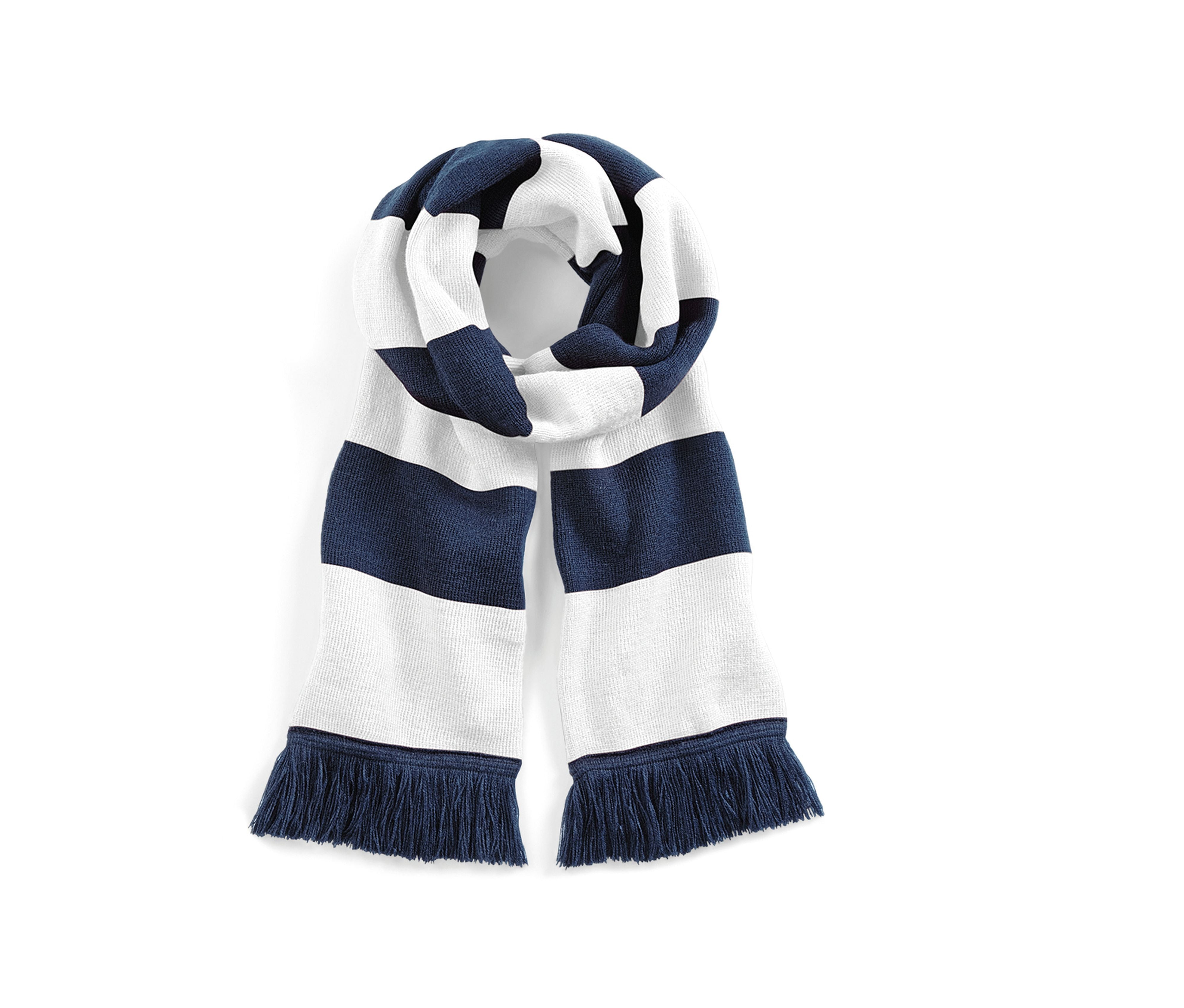 Écharpe Rayée - French Navy/white