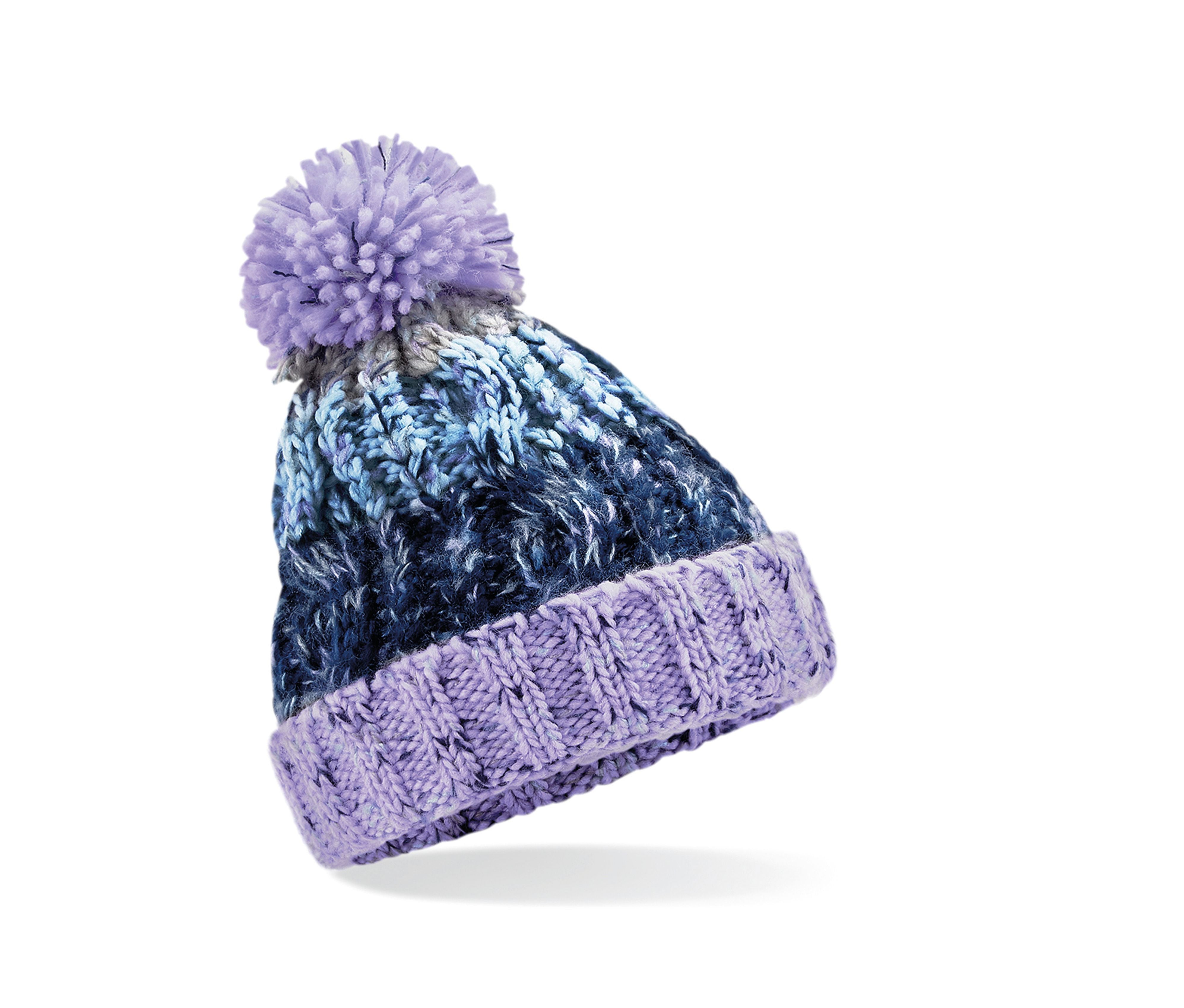 Bonnet Enfant Corkscrew Avec Pompon - Lavender Fizz
