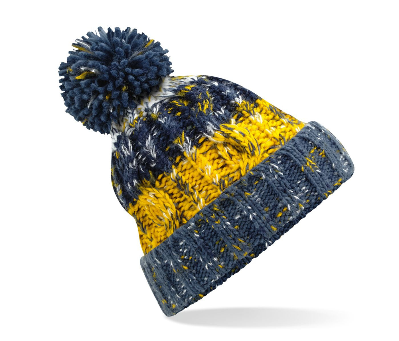 Bonnet Corkscrew Avec Pompon - Morning Frost