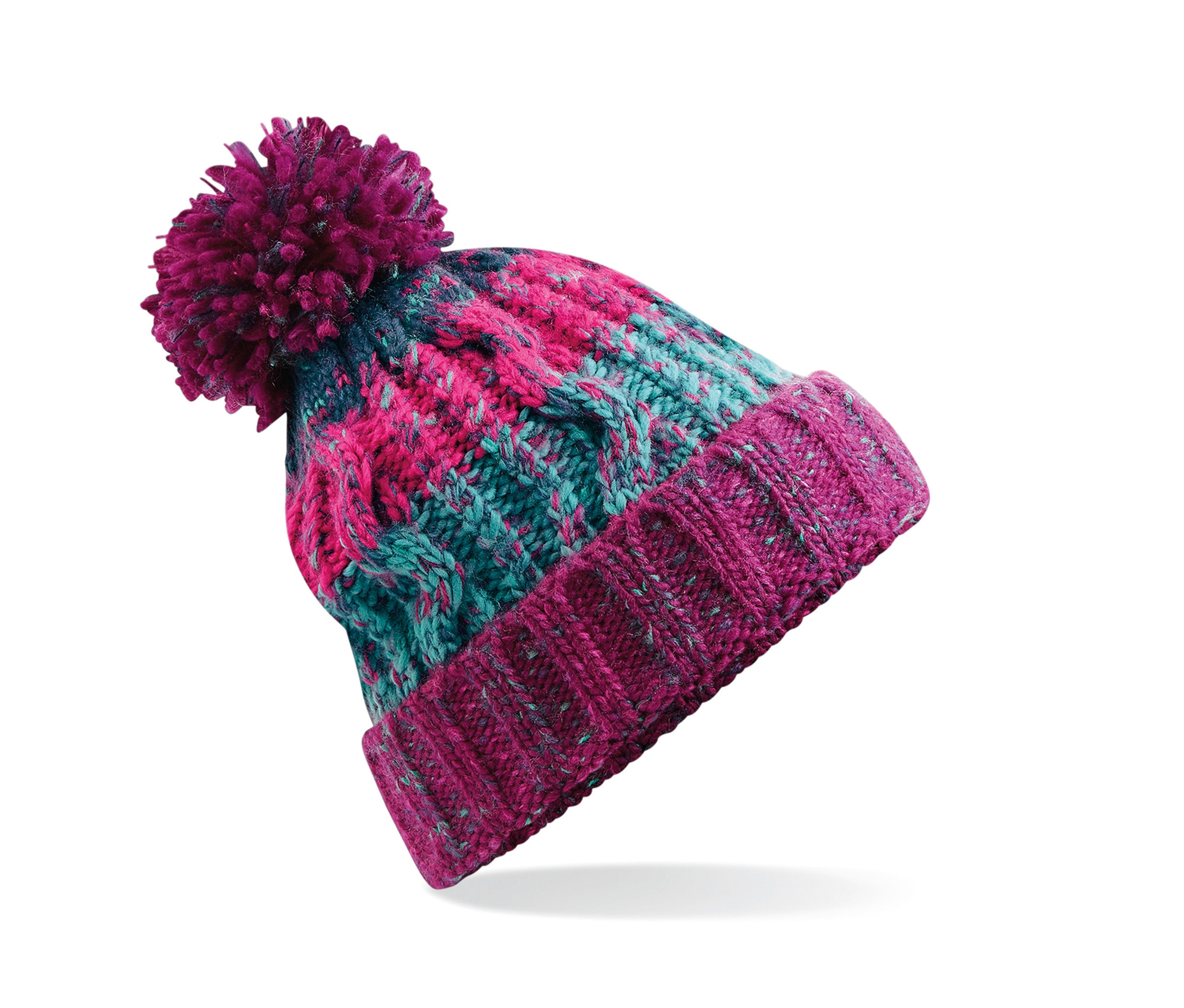 Bonnet Corkscrew Avec Pompon - Winter Berries