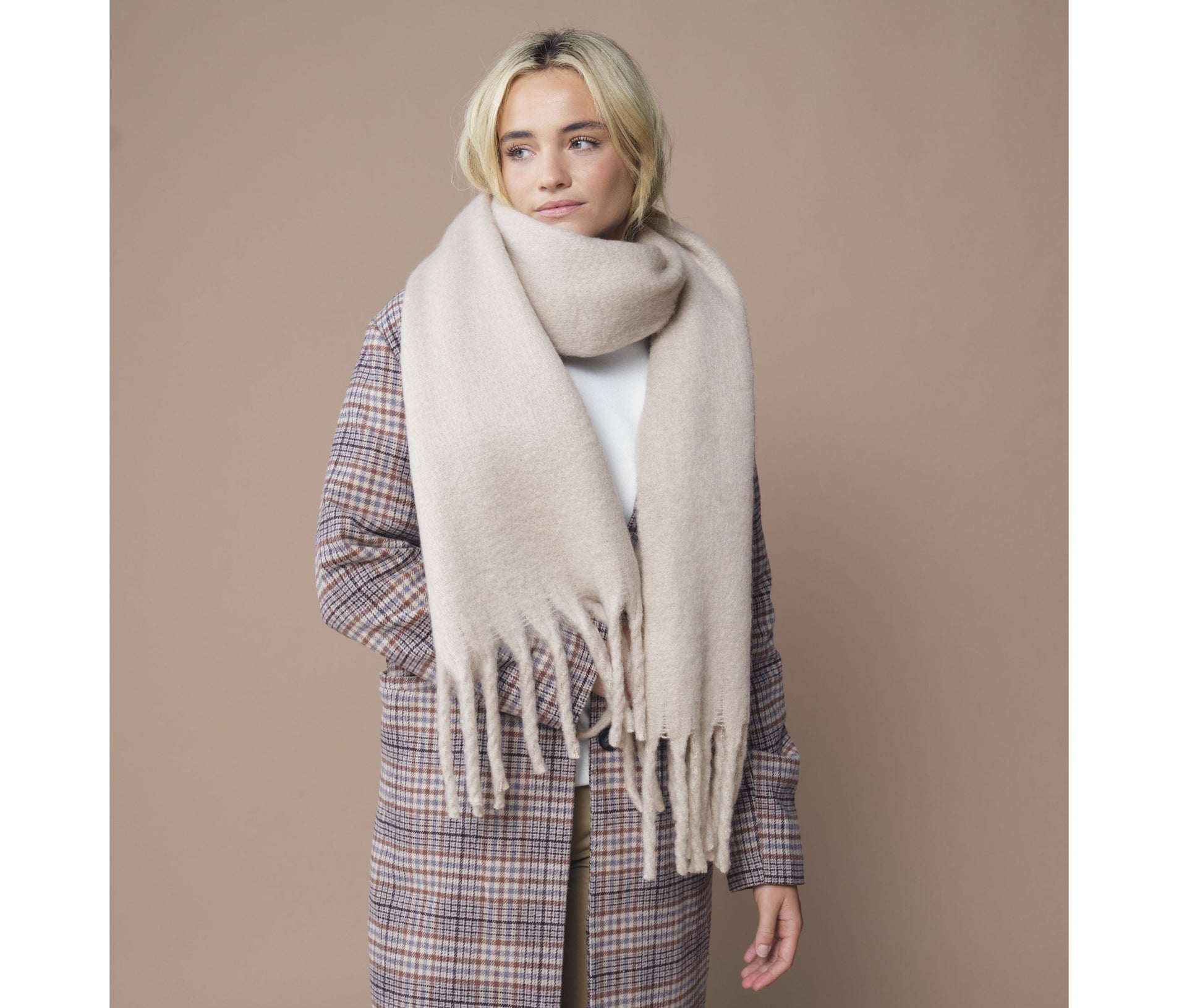Echarpe oversize