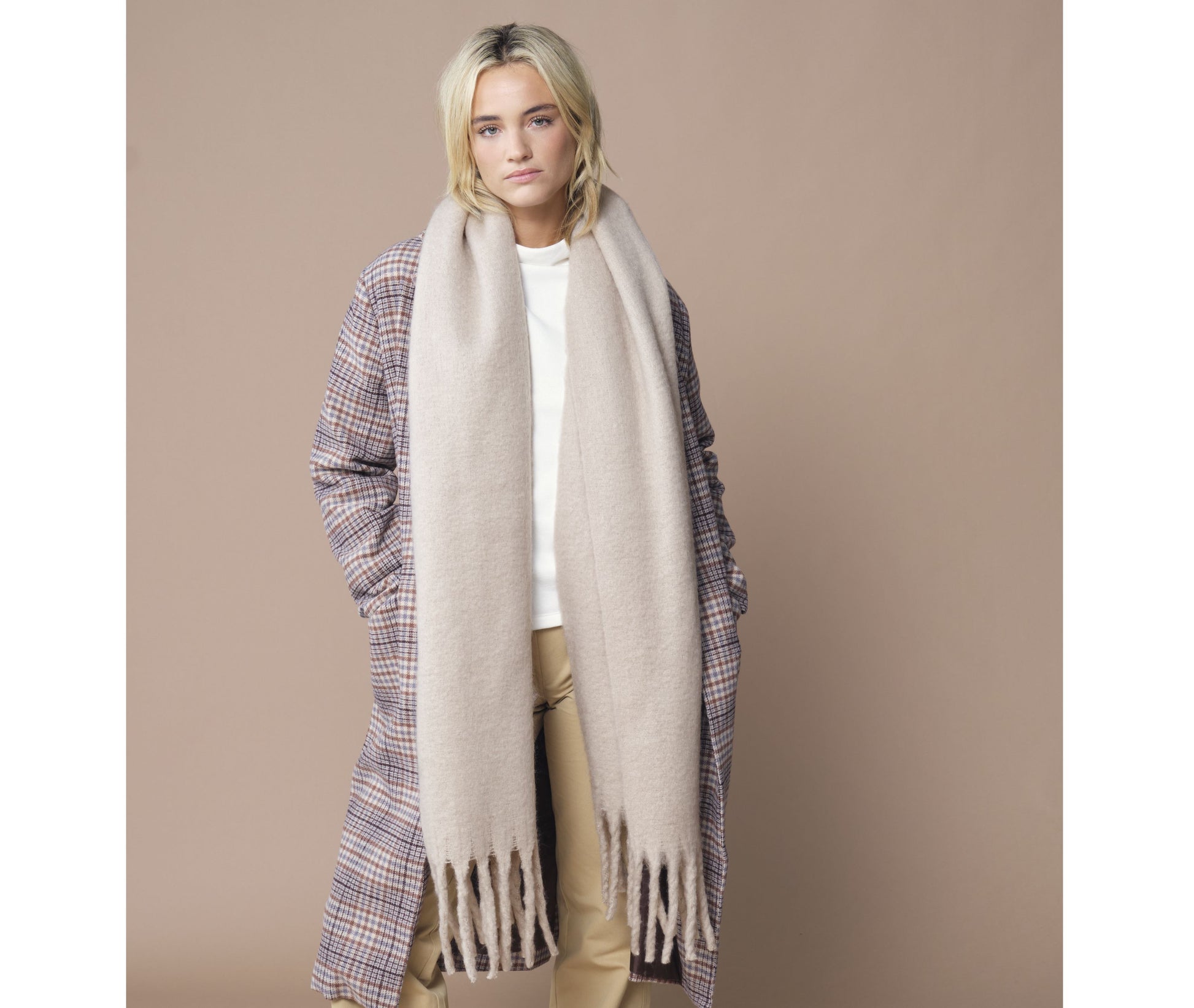 Echarpe oversize