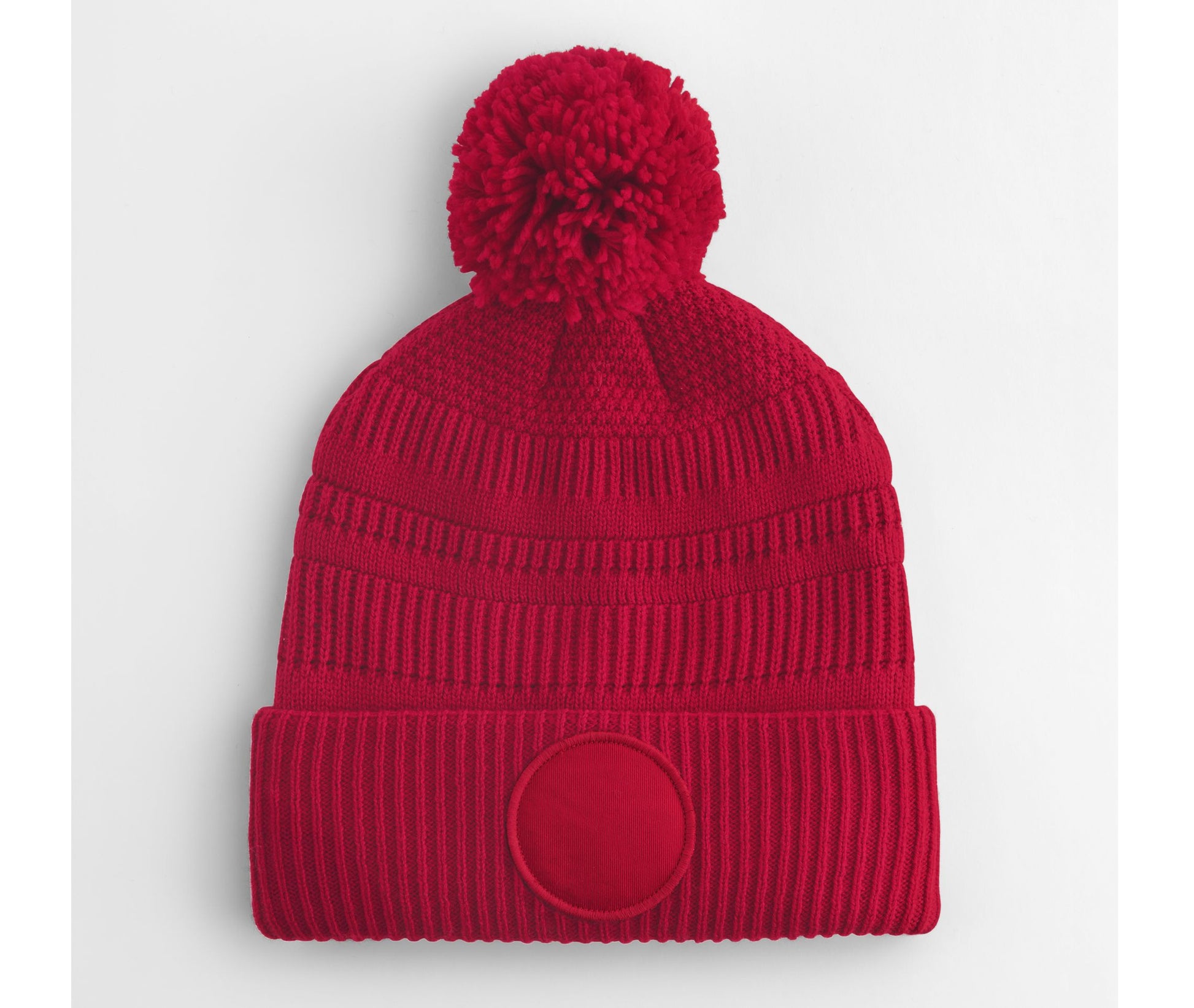 Bonnet Avec Empiècement Rond - Classic Red