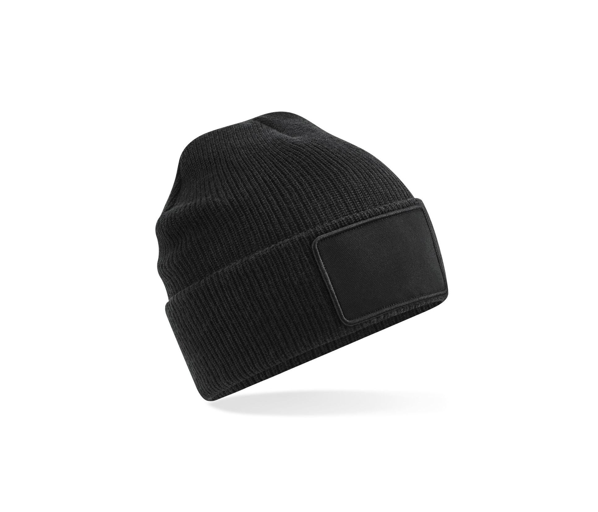 Bonnet Thinsulate™ Avec Patch Amovible - Black