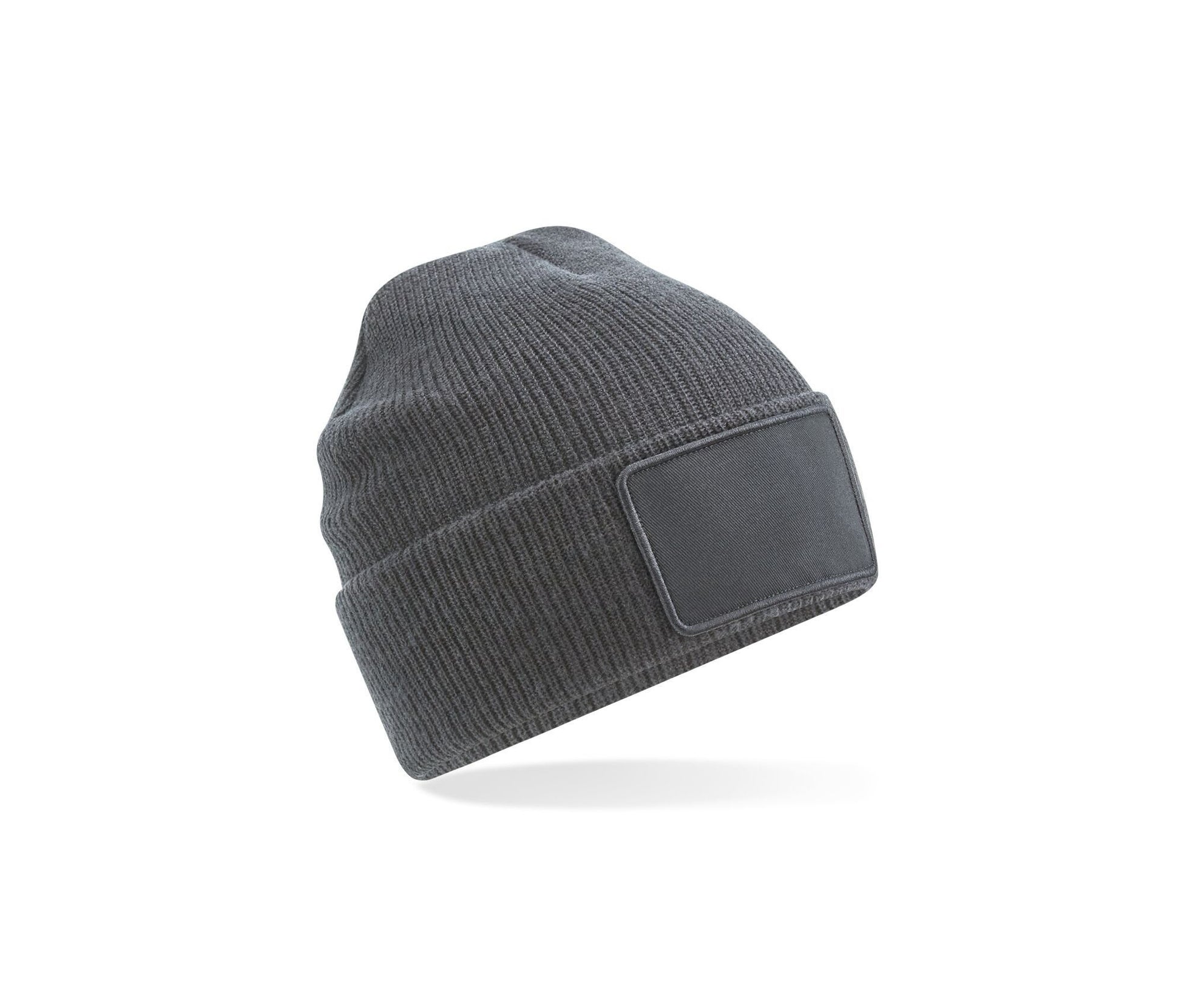 Bonnet Thinsulate™ Avec Patch Amovible - Graphite Grey