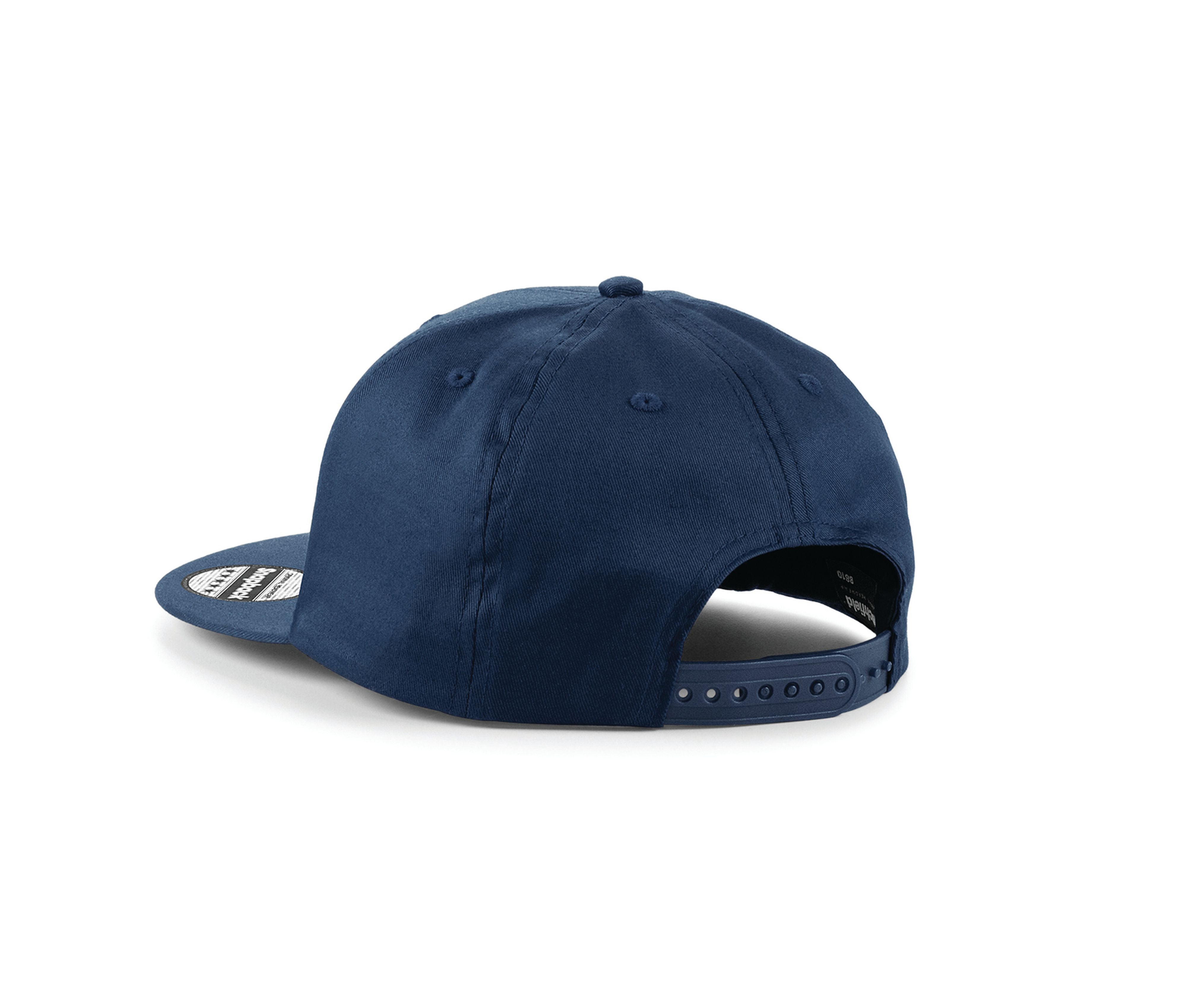 Casquette Style Rappeur 5 Pans - French Navy