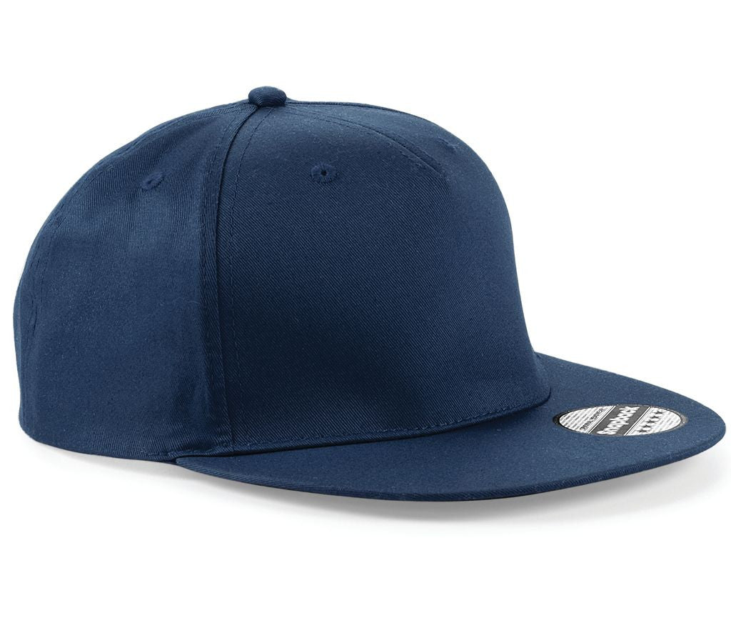 Casquette Style Rappeur 5 Pans - French Navy