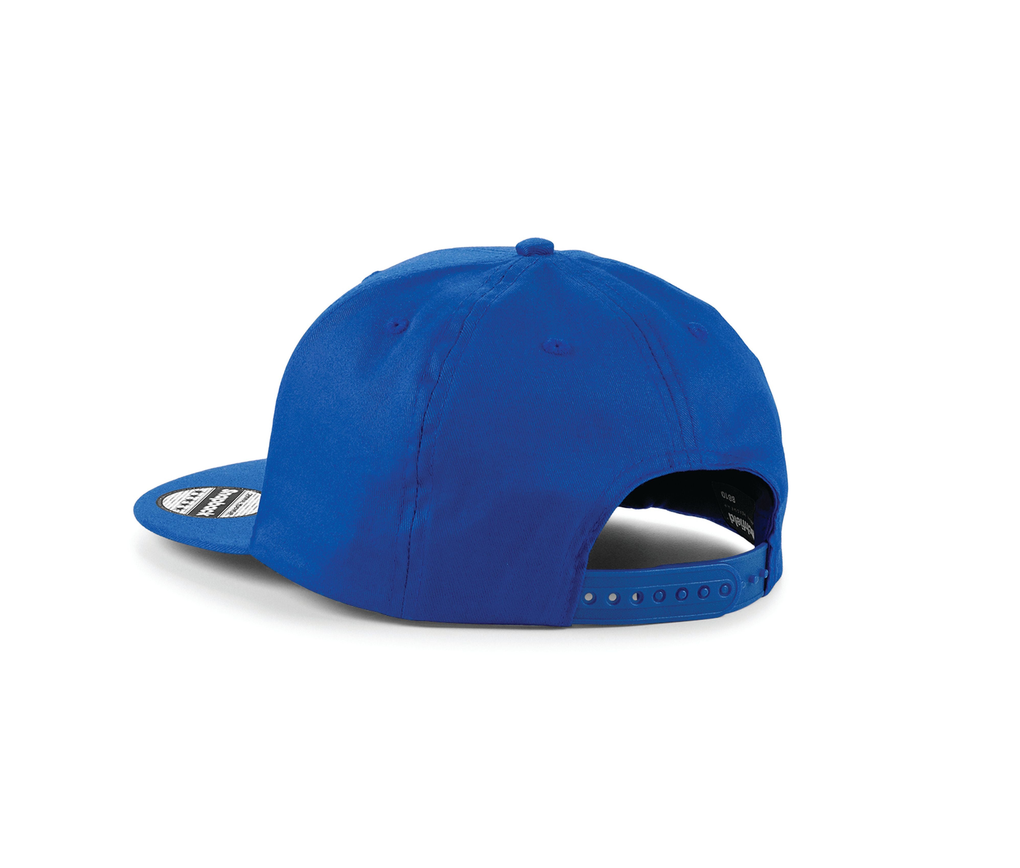 Casquette Style Rappeur 5 Pans - Bright Royal