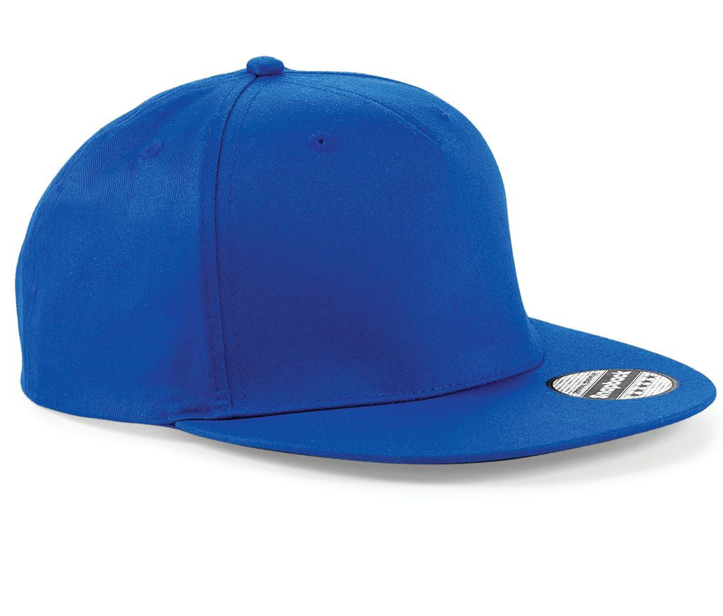 Casquette Style Rappeur 5 Pans - Bright Royal