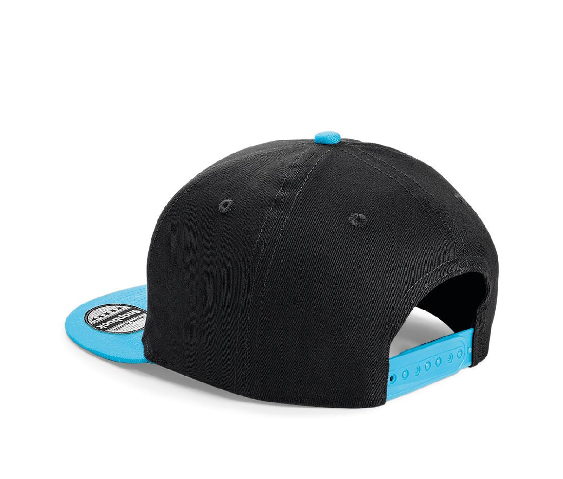 Casquette Enfant Snapback - Black/surf Blue