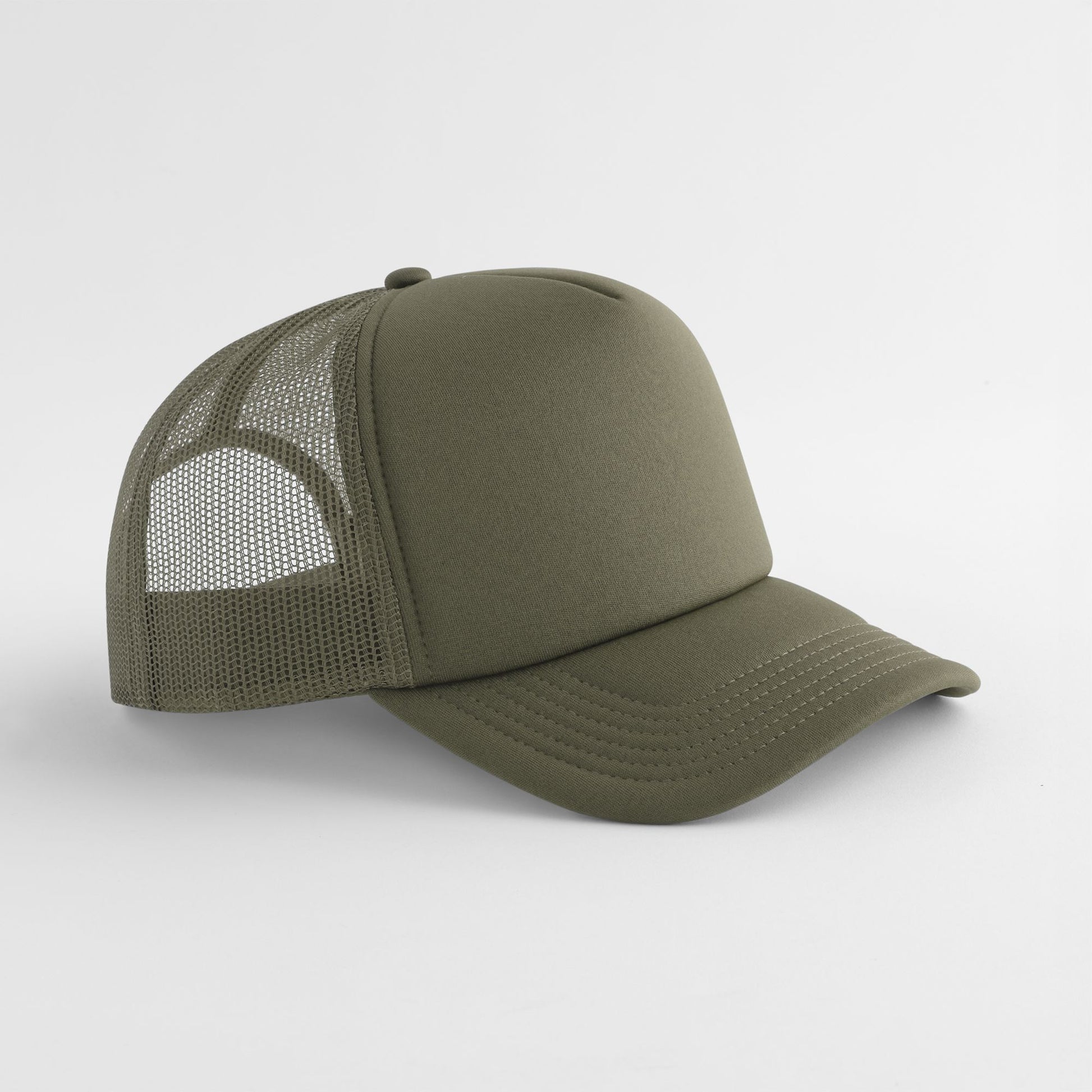 Casquette Style Trucker 5 Pans - Olive Green