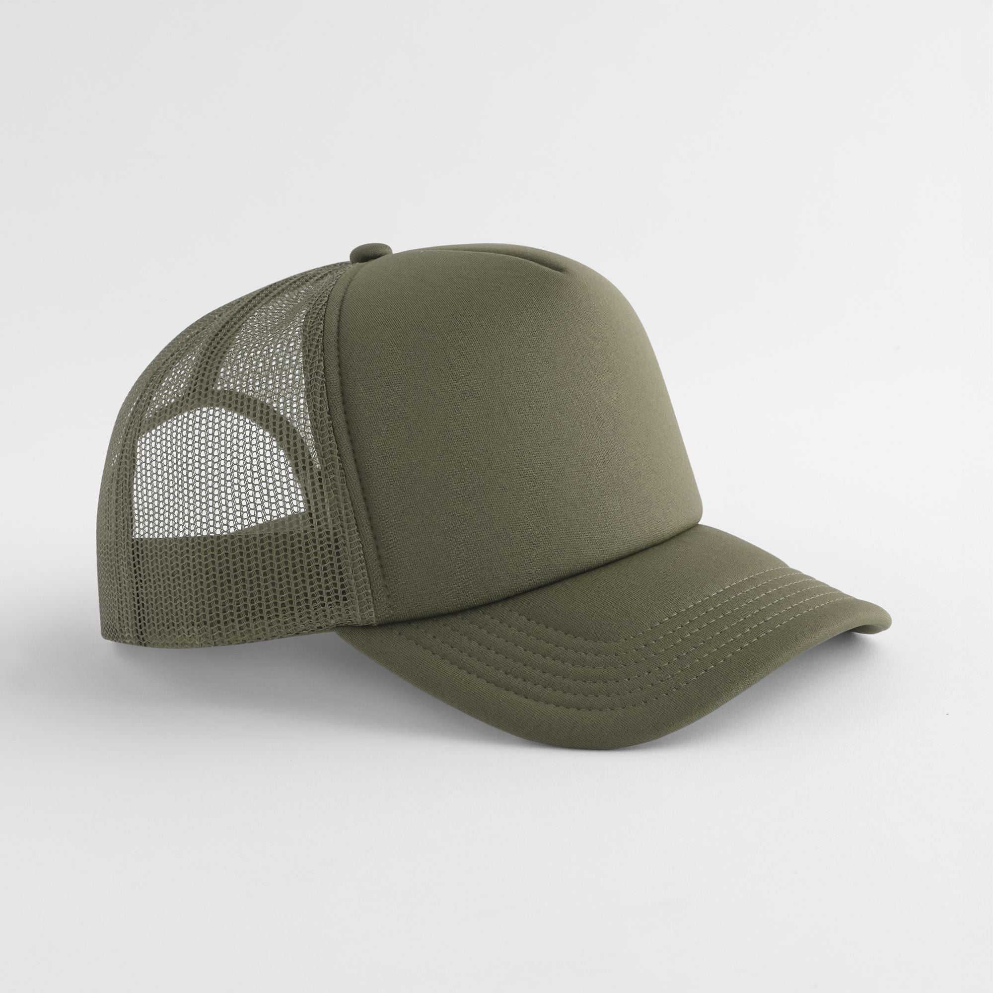 Casquette Style Trucker 5 Pans - Olive Green