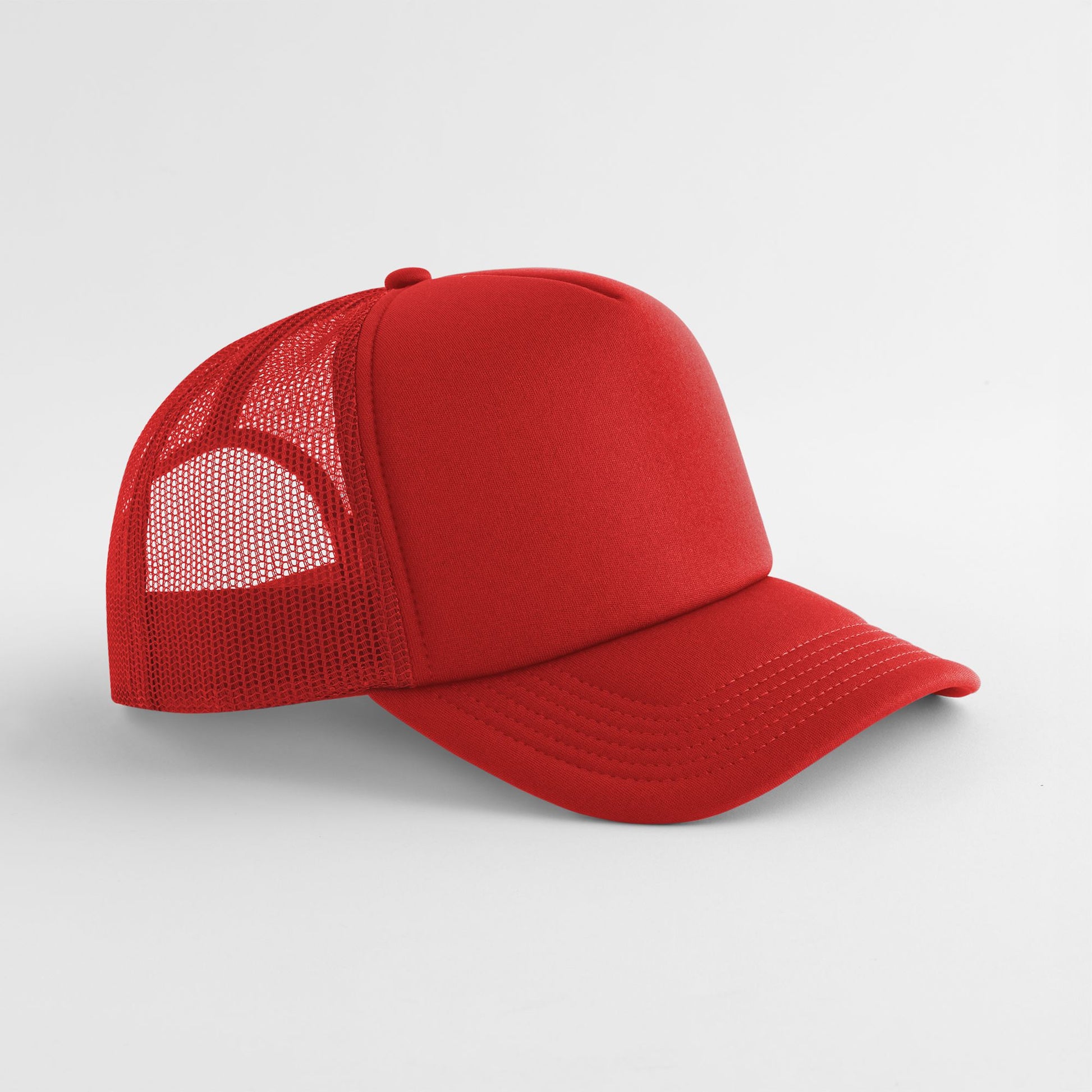 Casquette Style Trucker 5 Pans - Classic Red