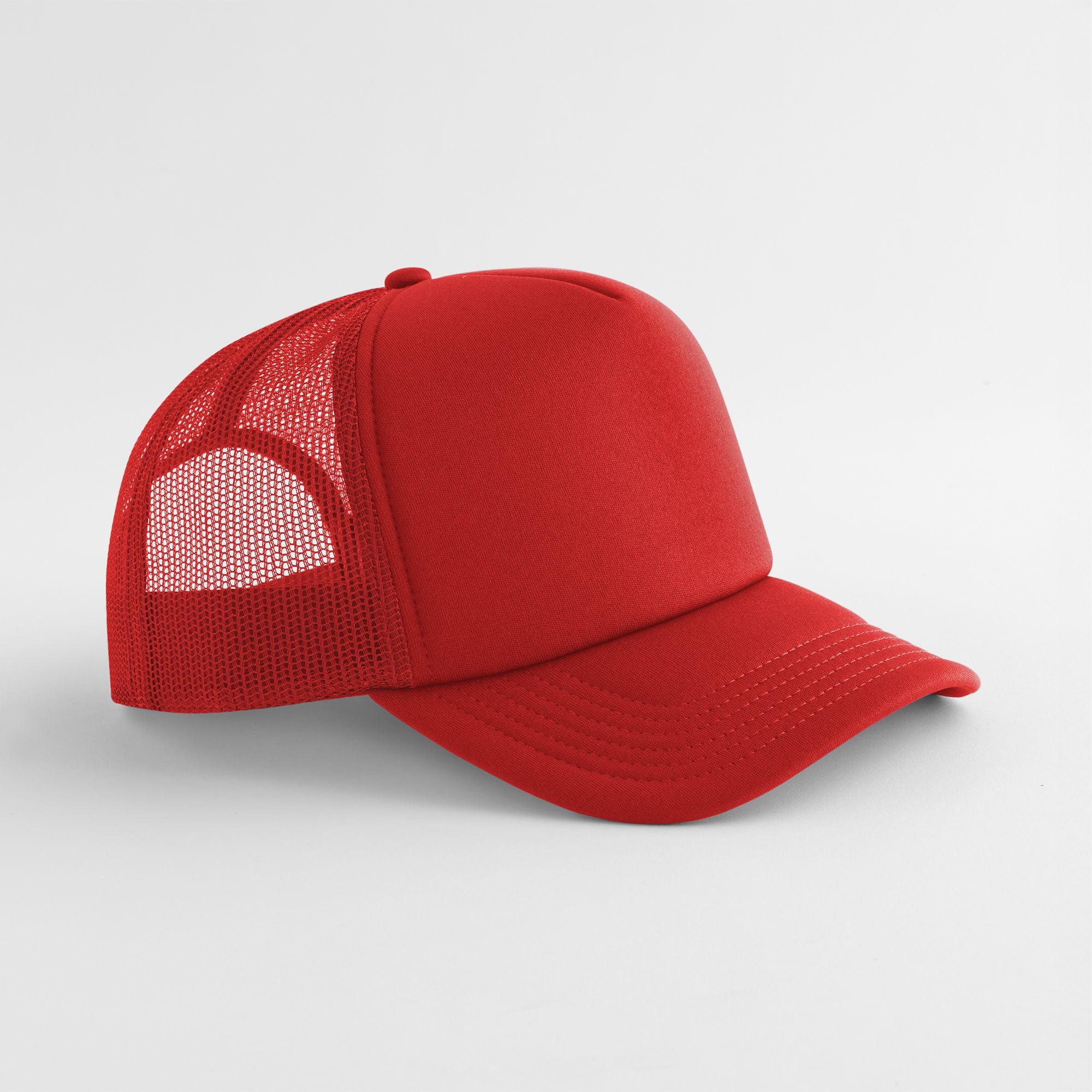 Casquette Style Trucker 5 Pans - Classic Red