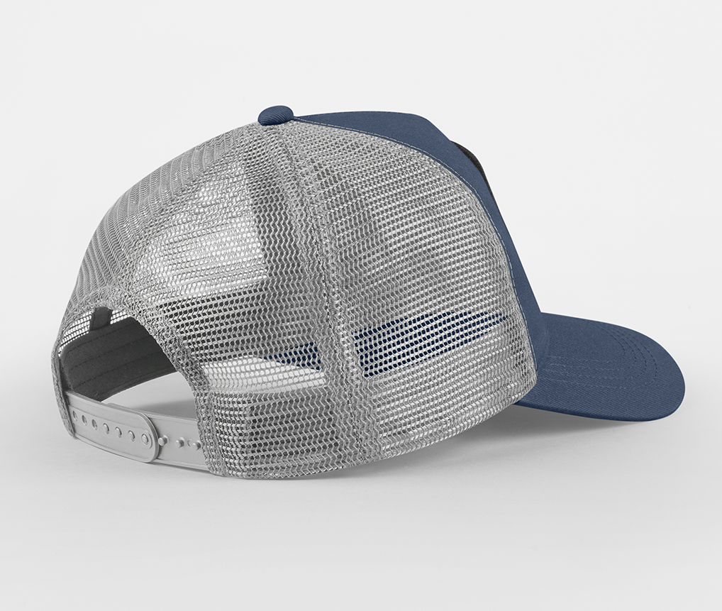 Casquette Trucker Avec Empiècement - Slate Blue/light Grey
