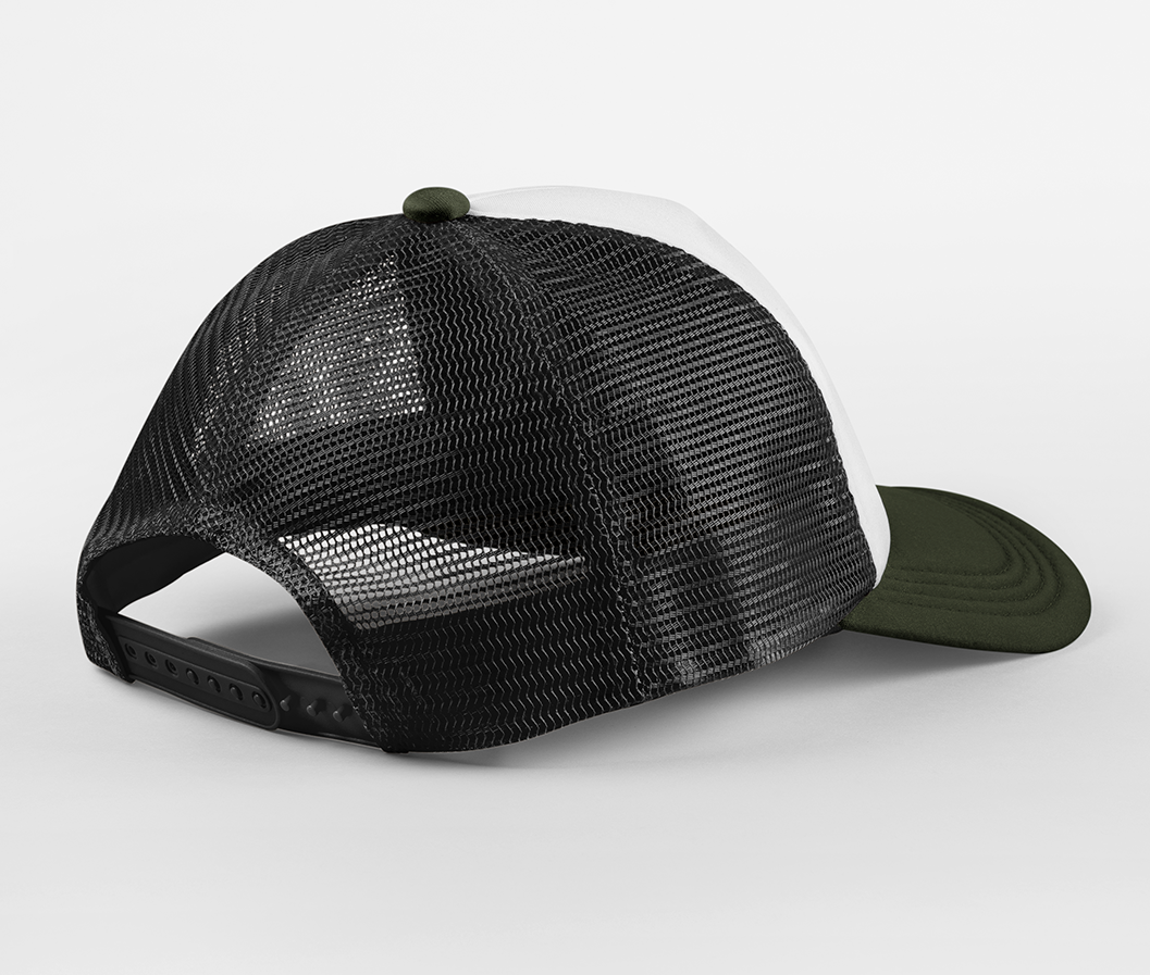 Casquette Trucker 5 Pans - Black/dark Olive