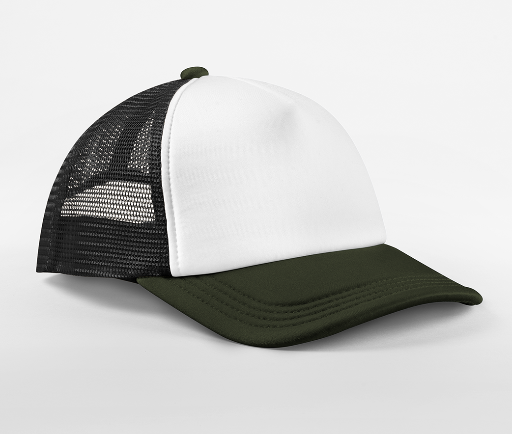 Casquette Trucker 5 Pans - Black/dark Olive
