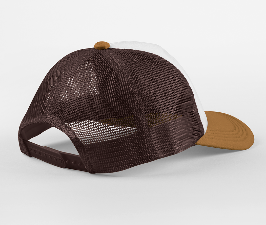 Casquette Trucker 5 Pans - Chocolate/dark Amber