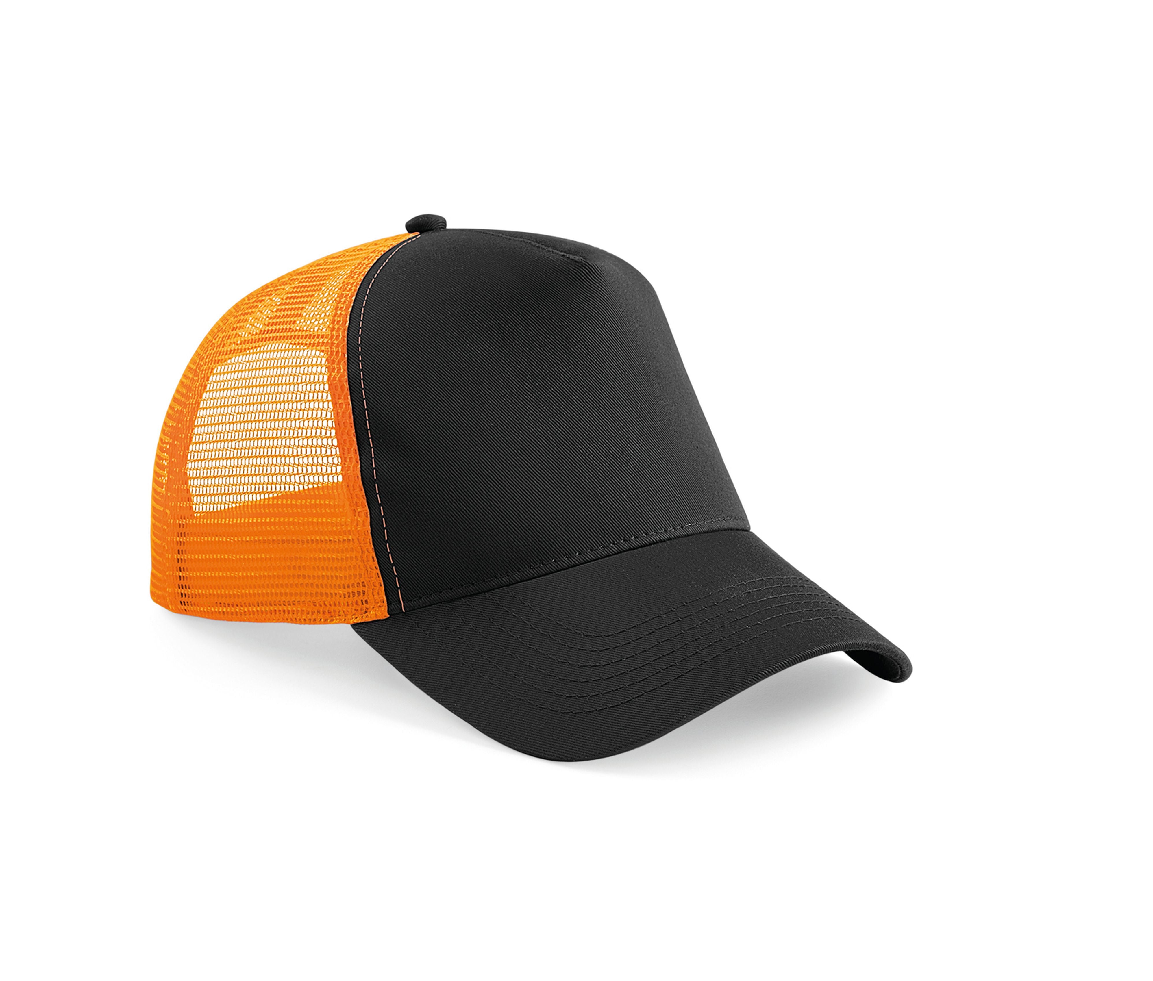 Casquette Américaine - Black/orange