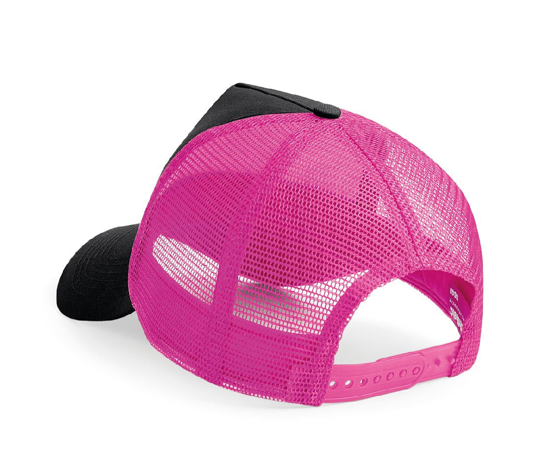 Casquette Américaine - Black/fuchsia