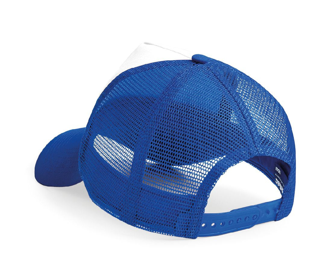 Casquette Américaine - Bright Royal/white