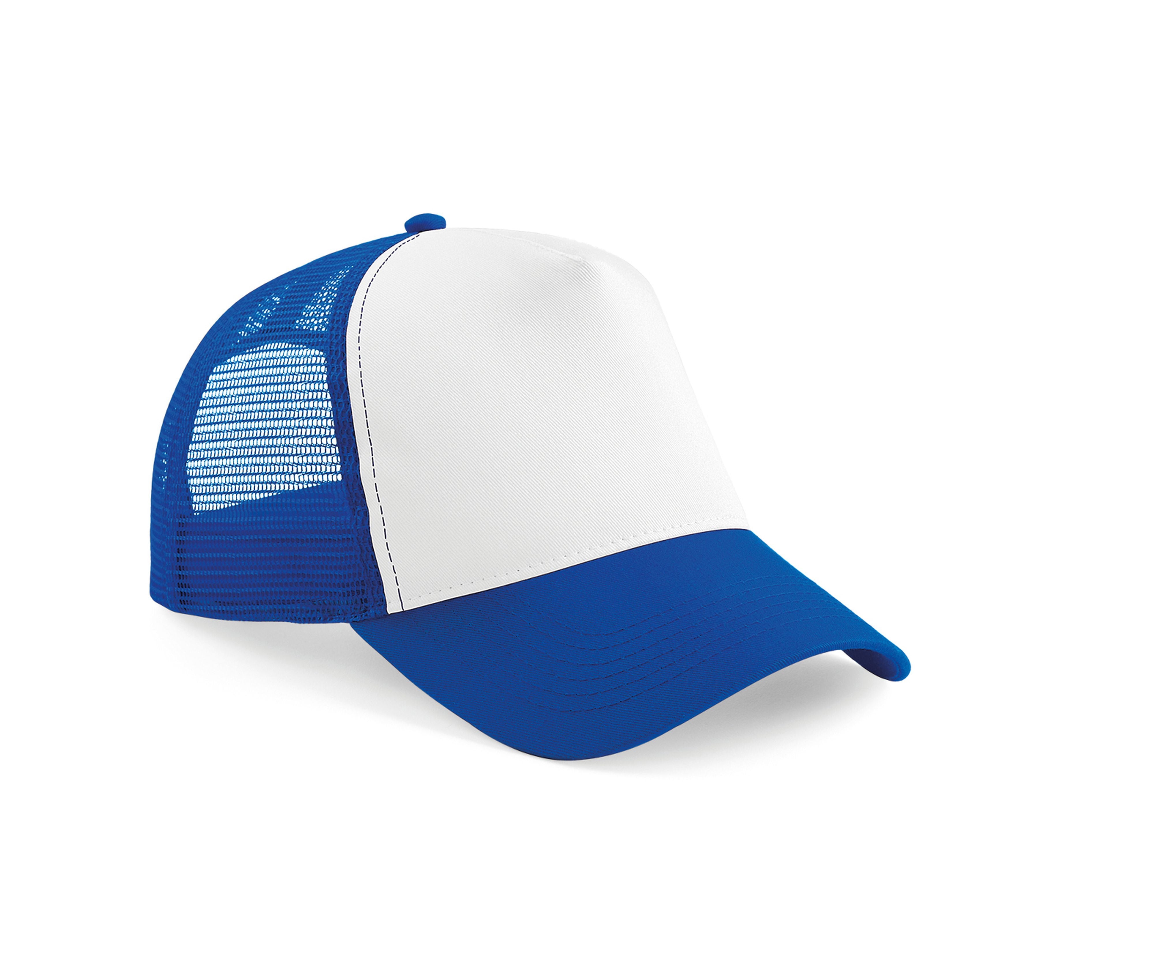Casquette Américaine - Bright Royal/white