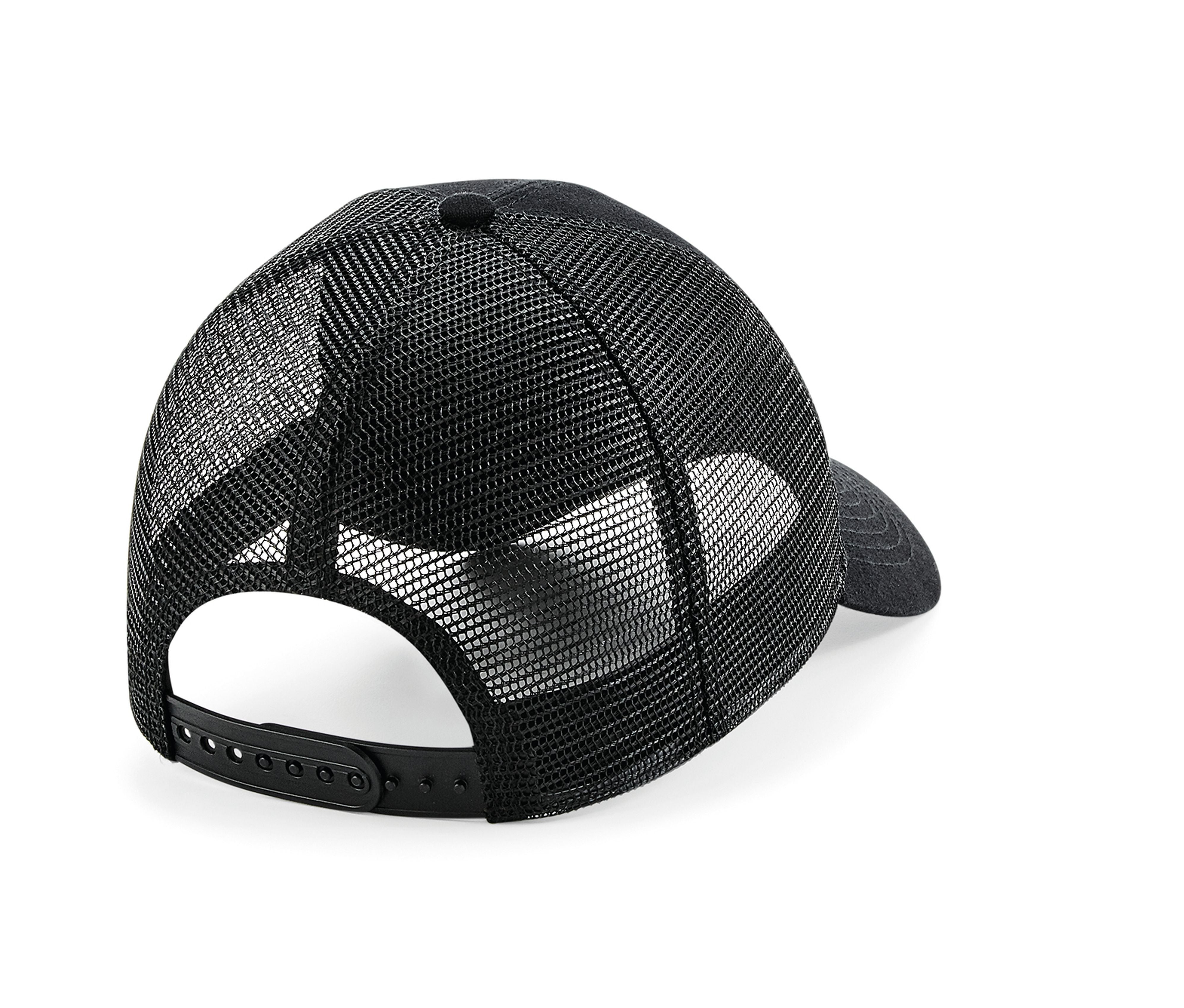 Casquette Avec Empiècement Amovible - Black