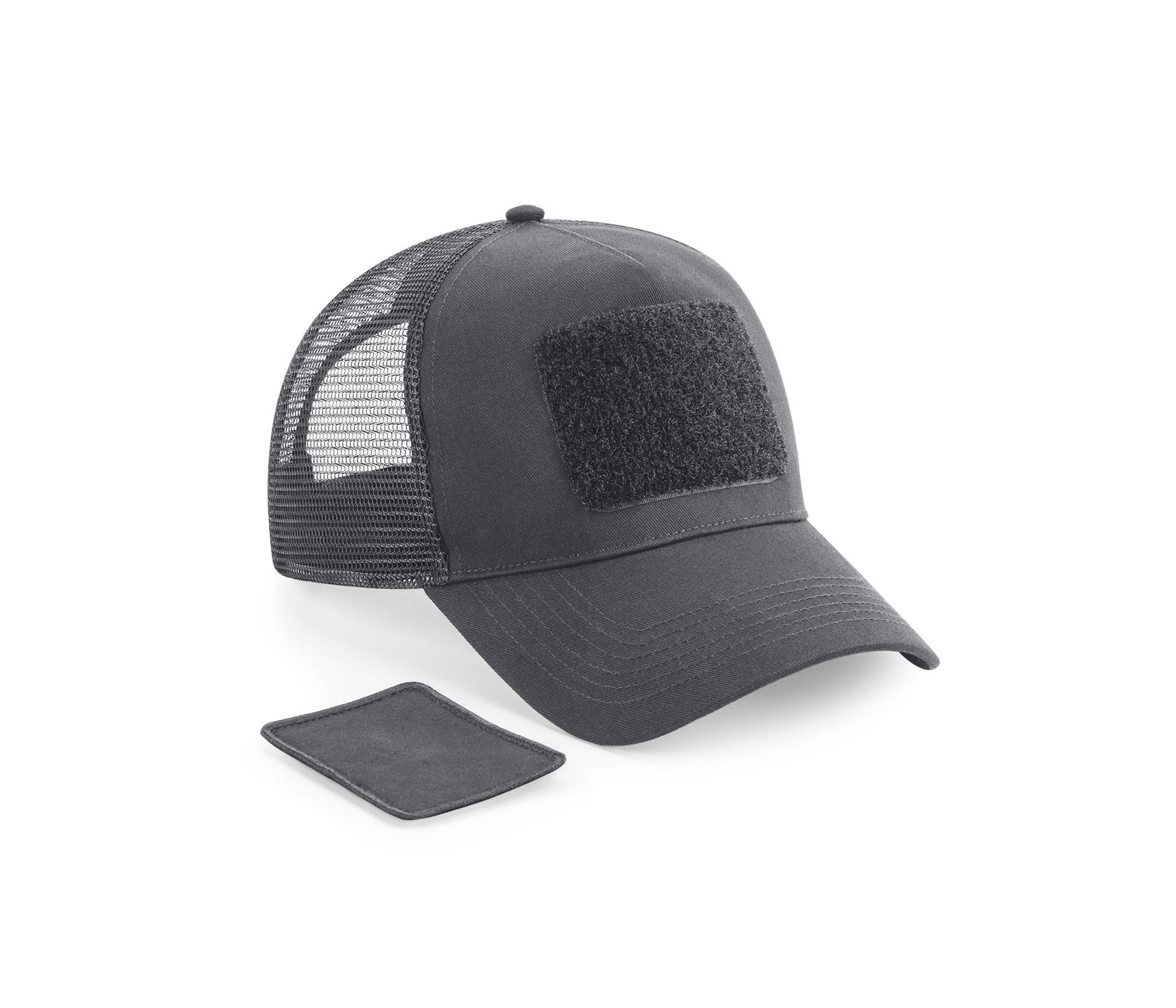 Casquette Avec Empiècement Amovible - Graphite Grey