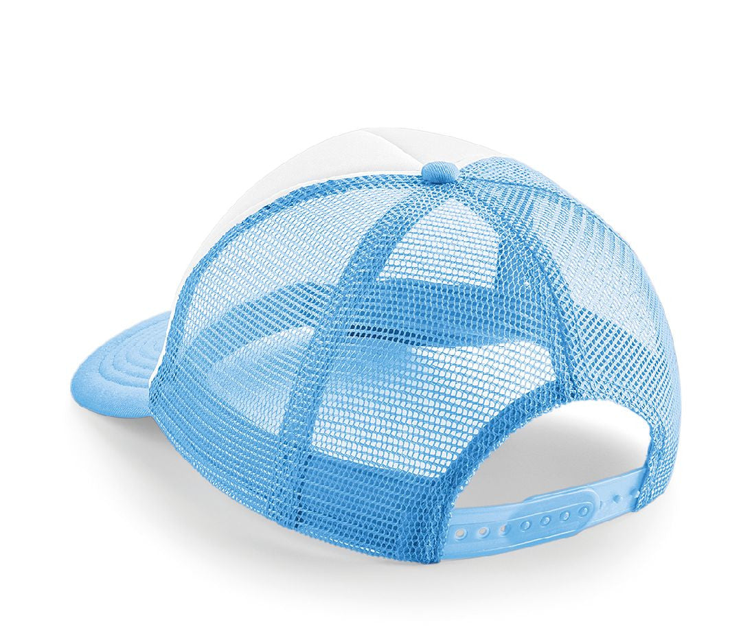 Casquette Américaine Enfant - Sky Blue/white