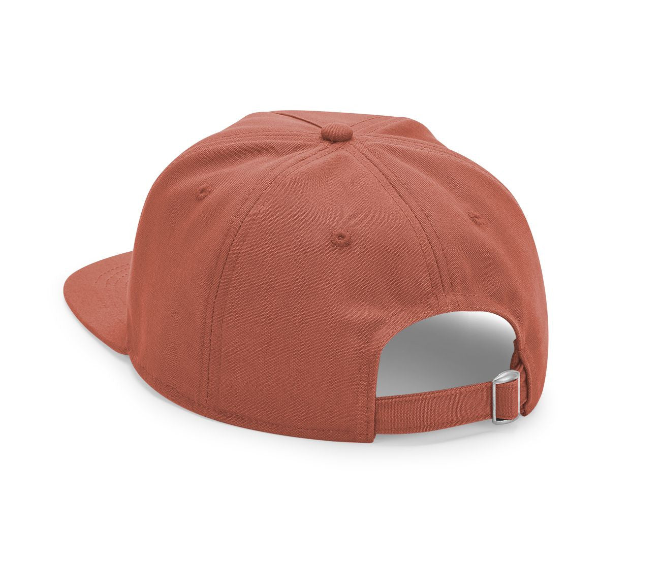 Casquette Destructurée en Coton Organique - Terracotta