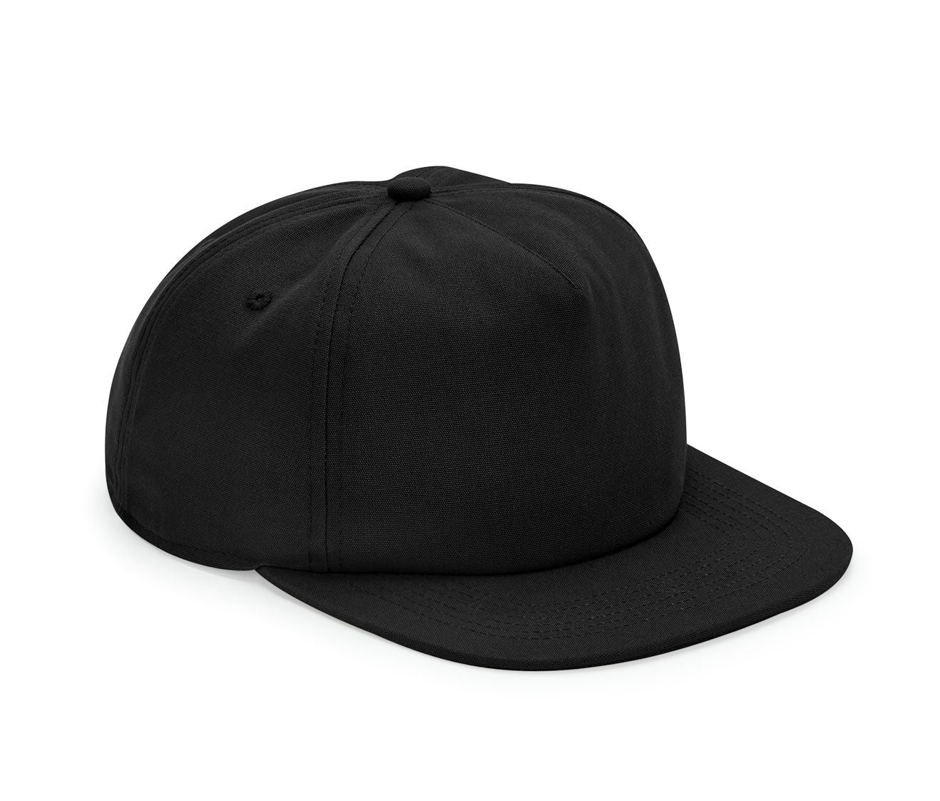 Casquette Destructurée en Coton Organique - Black