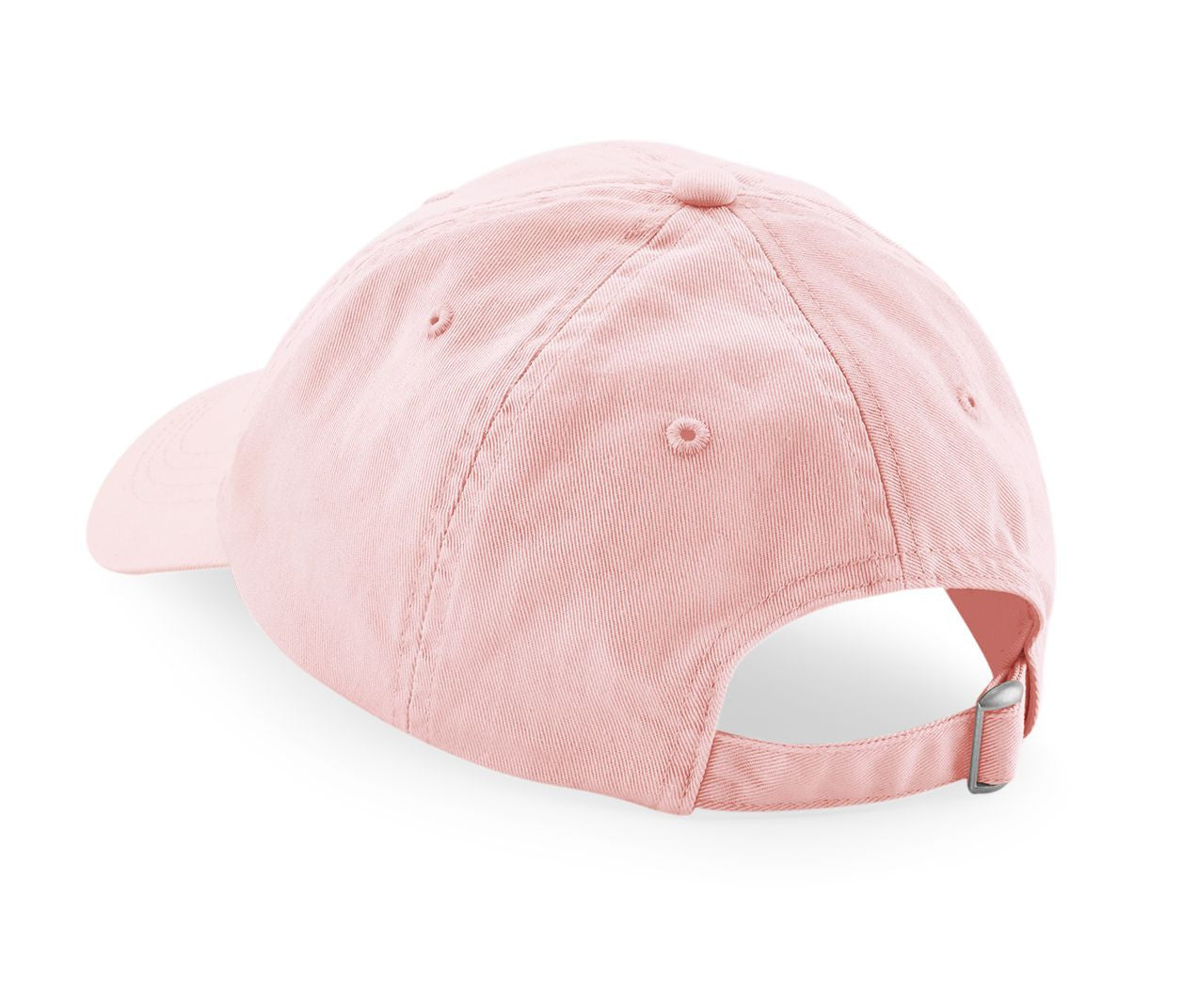 Casquette 6 Pans en Coton Organique - Powder Pink