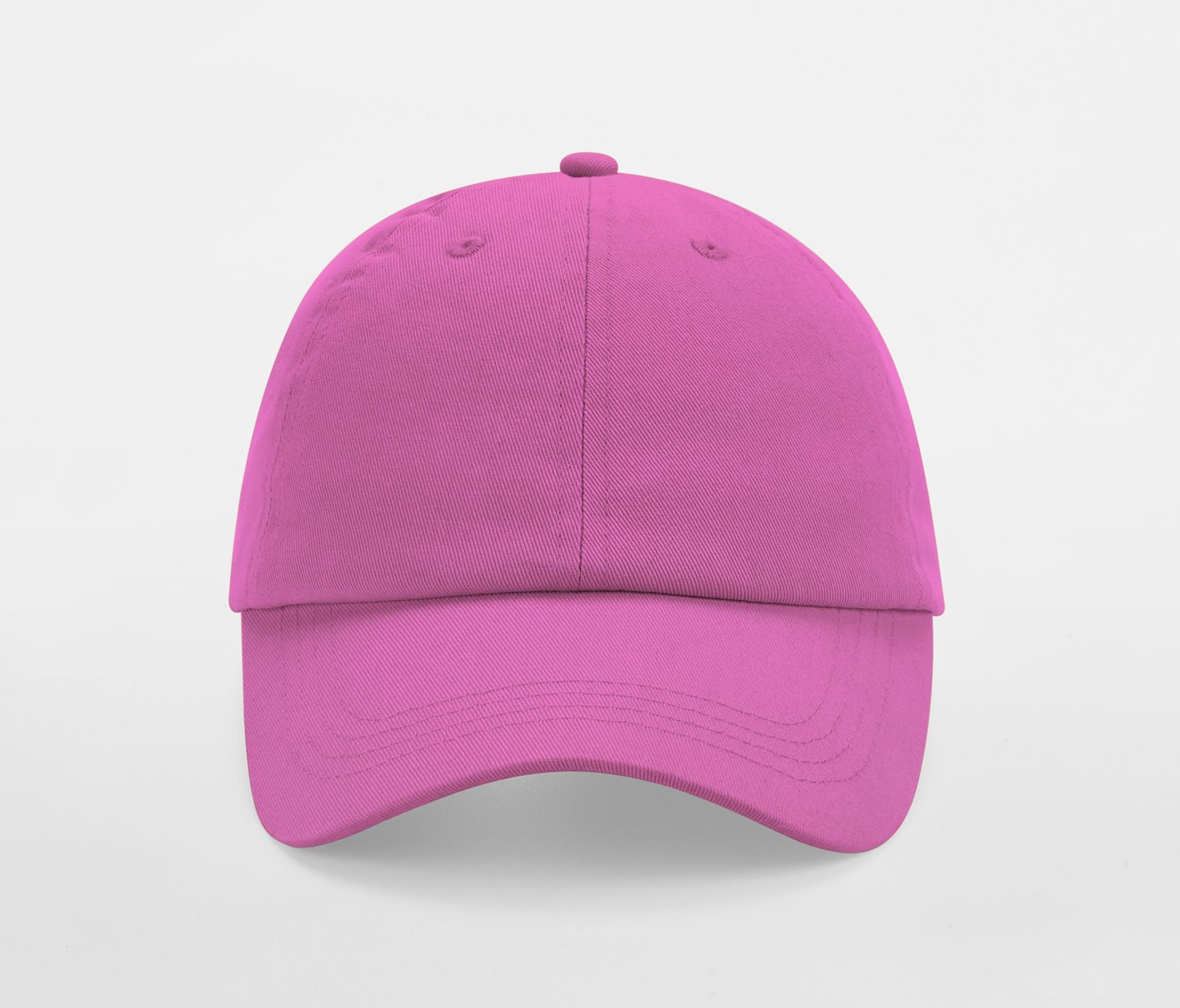 Casquette 6 Pans - True Pink