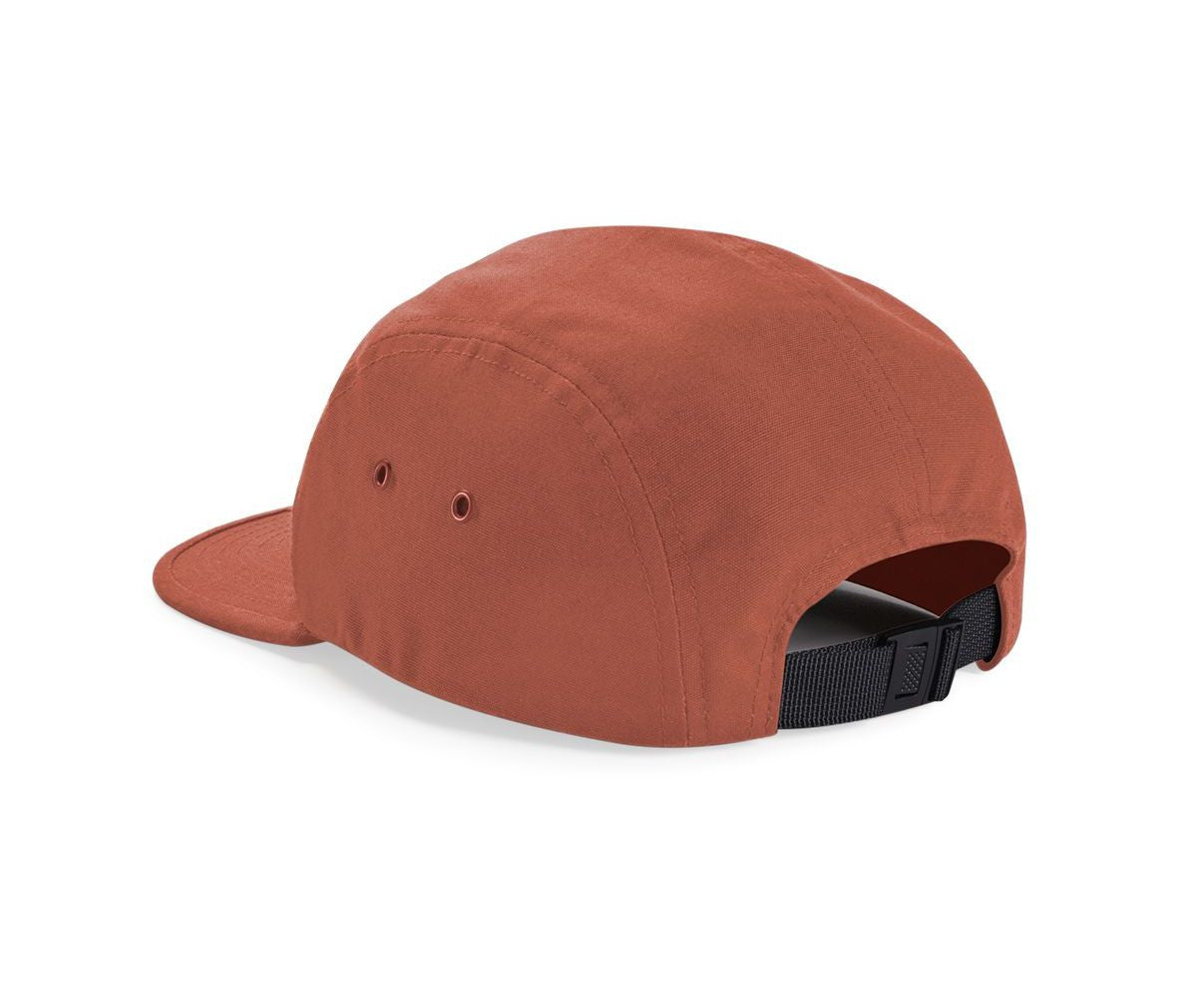 Casquette 5 Pans en Toile - Terracotta