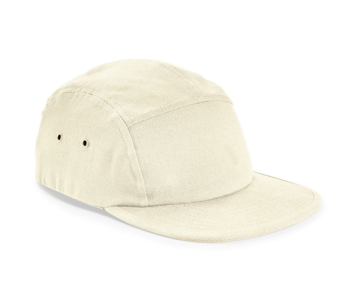Casquette 5 Pans en Toile - Natural