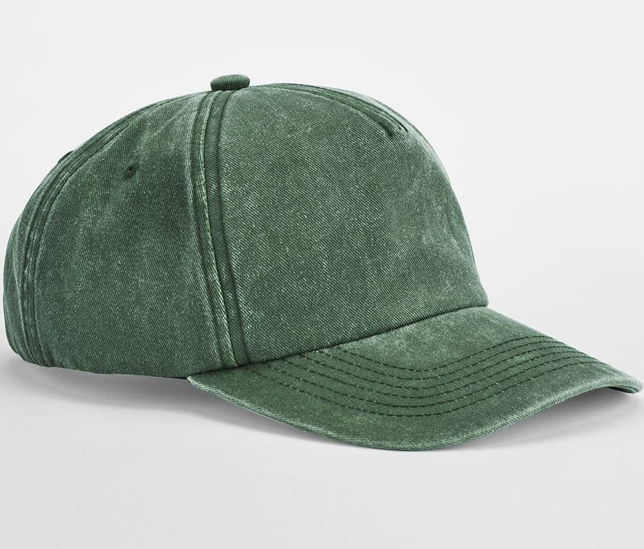 Casquette Vintage 5 Pans - Vintage Bottle Green