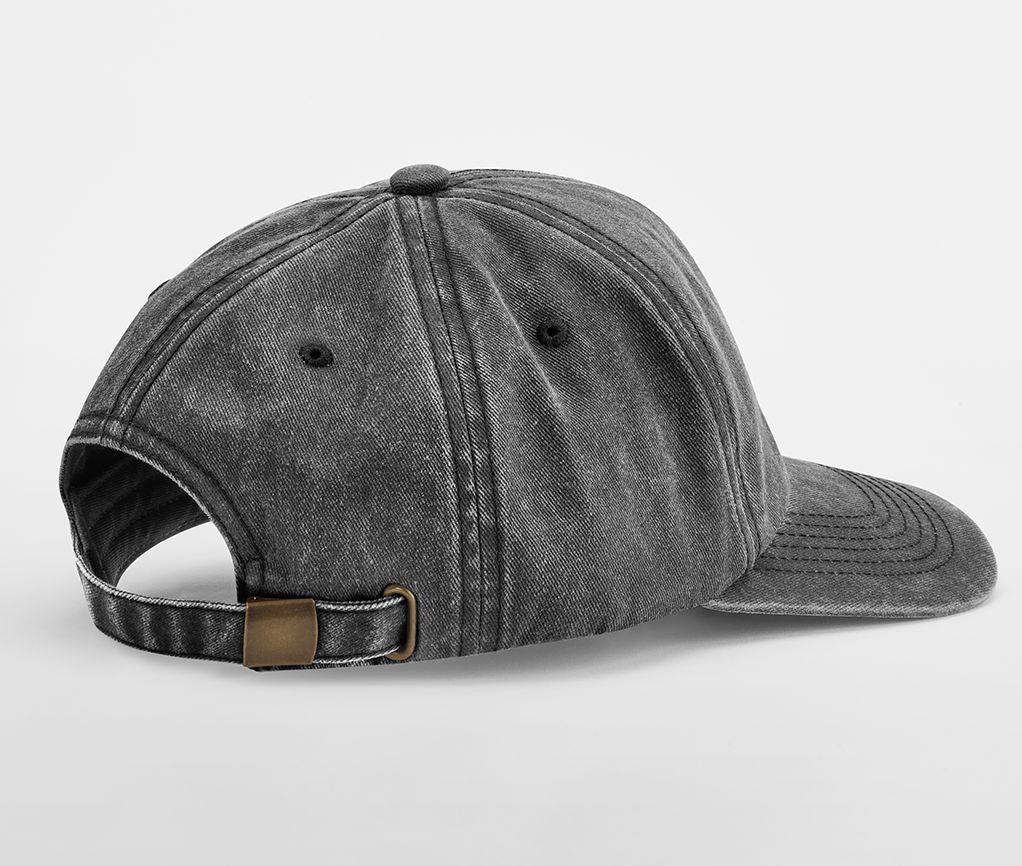 Casquette Vintage 5 Pans - Vintage Black