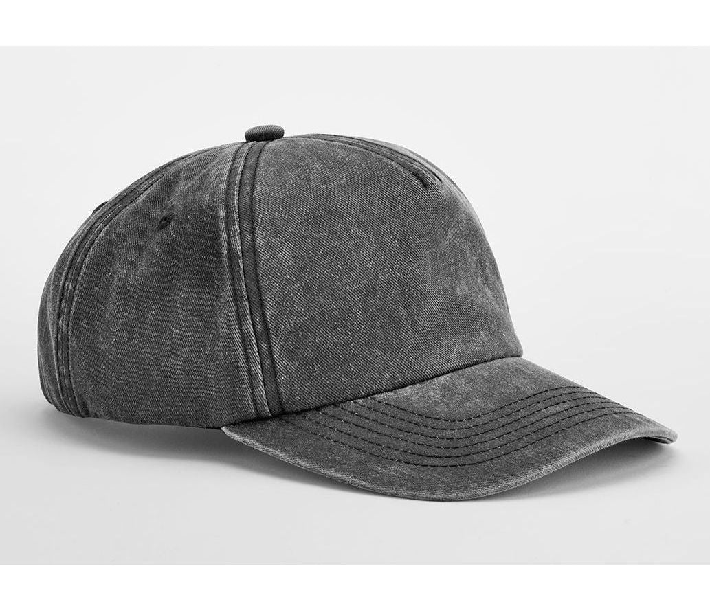 Casquette Vintage 5 Pans - Vintage Black