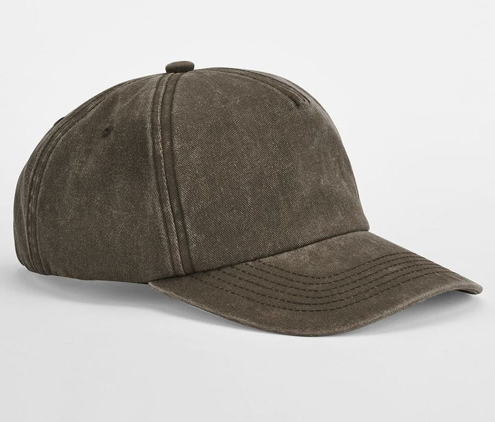 Casquette Vintage 5 Pans - Vintage Brown
