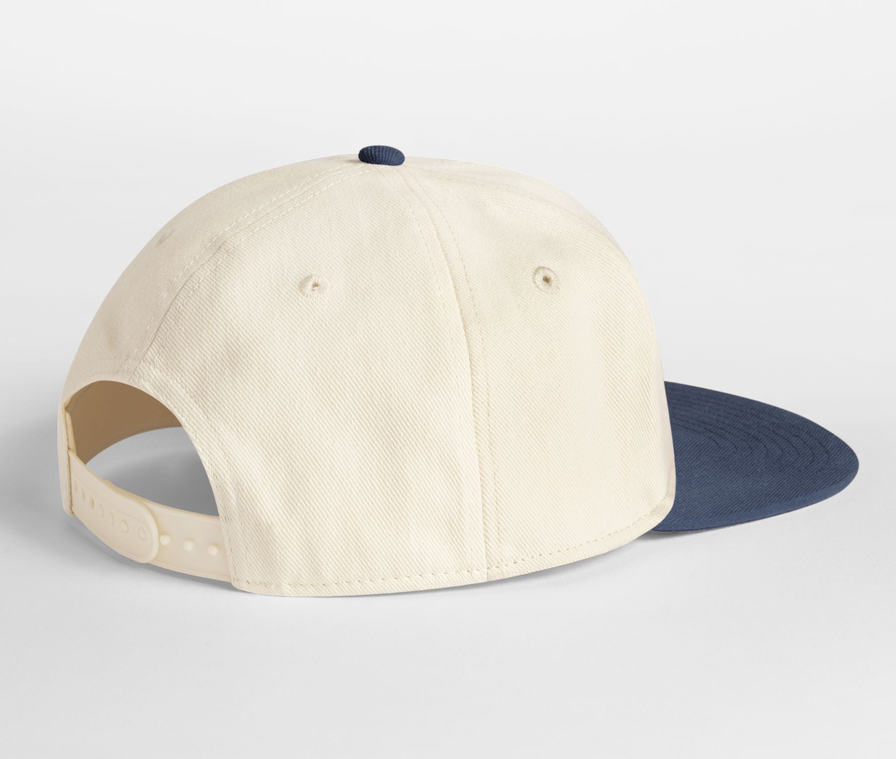 Casquette 6 Pans Contrastée - Natural/navy