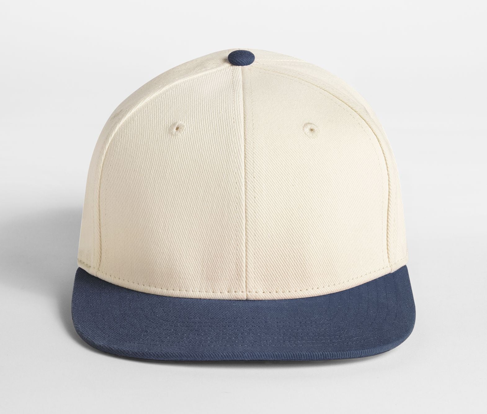 Casquette 6 Pans Contrastée - Natural/navy