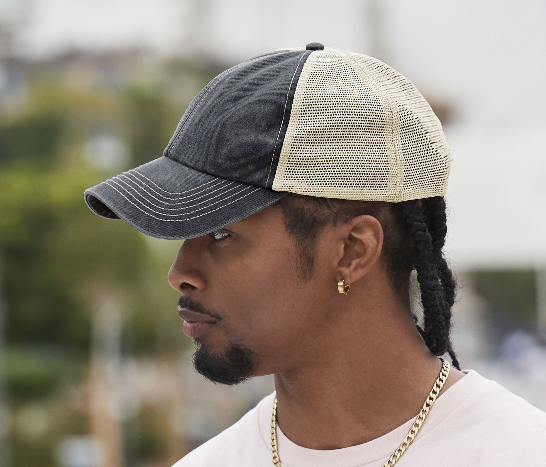 Casquette trucker 6 pans