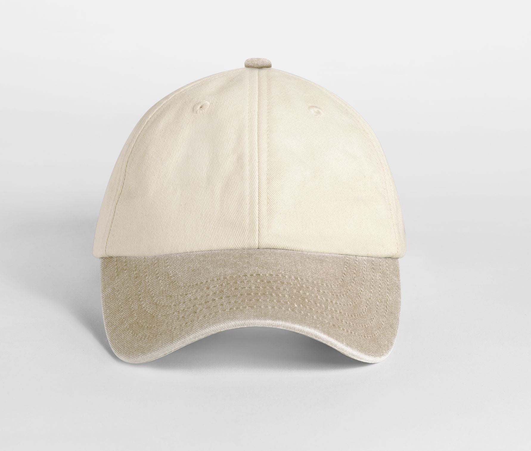 Casquette 6 Pans Contrastée - Natural/vintage Desert Sand
