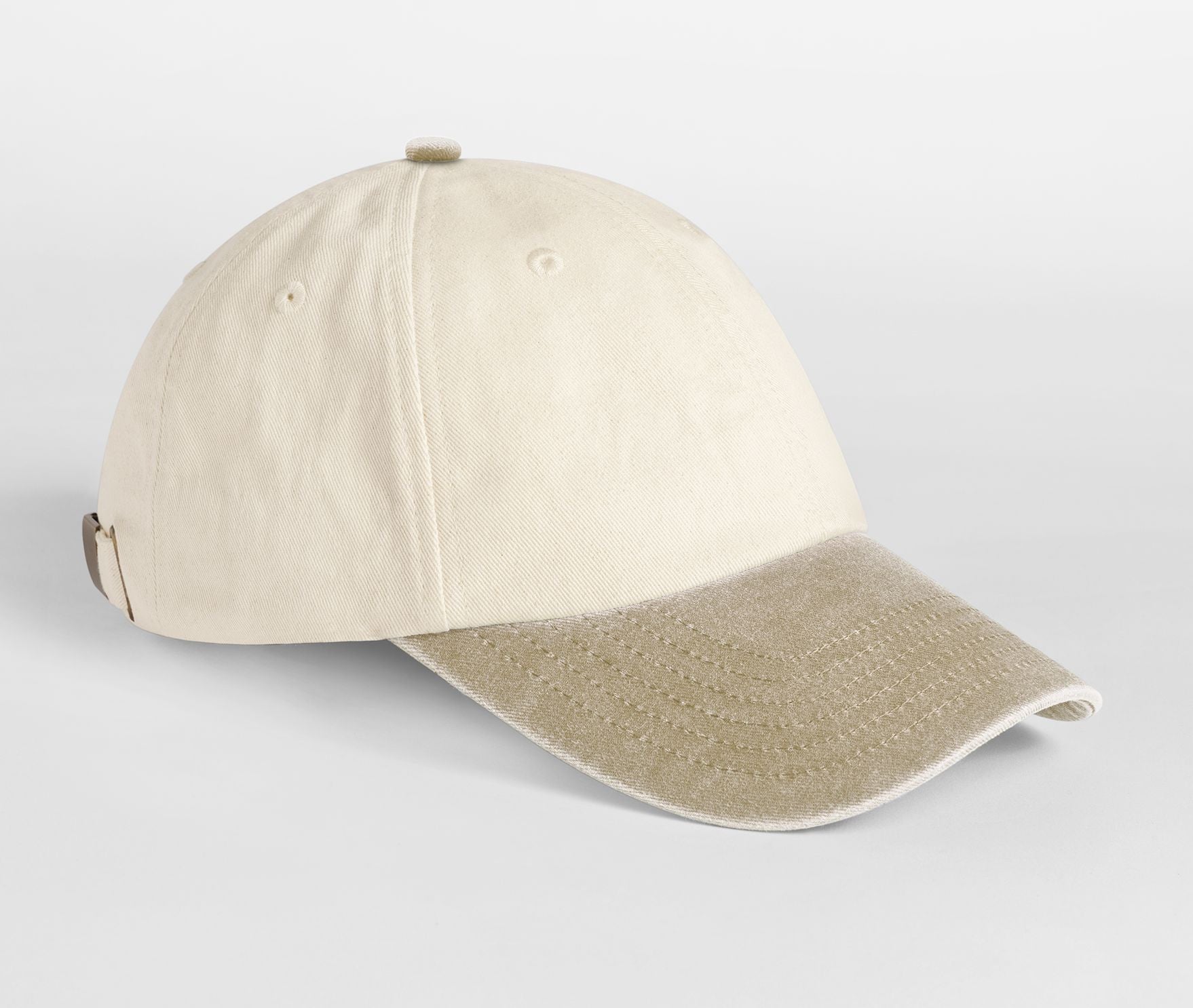 Casquette 6 Pans Contrastée - Natural/vintage Desert Sand