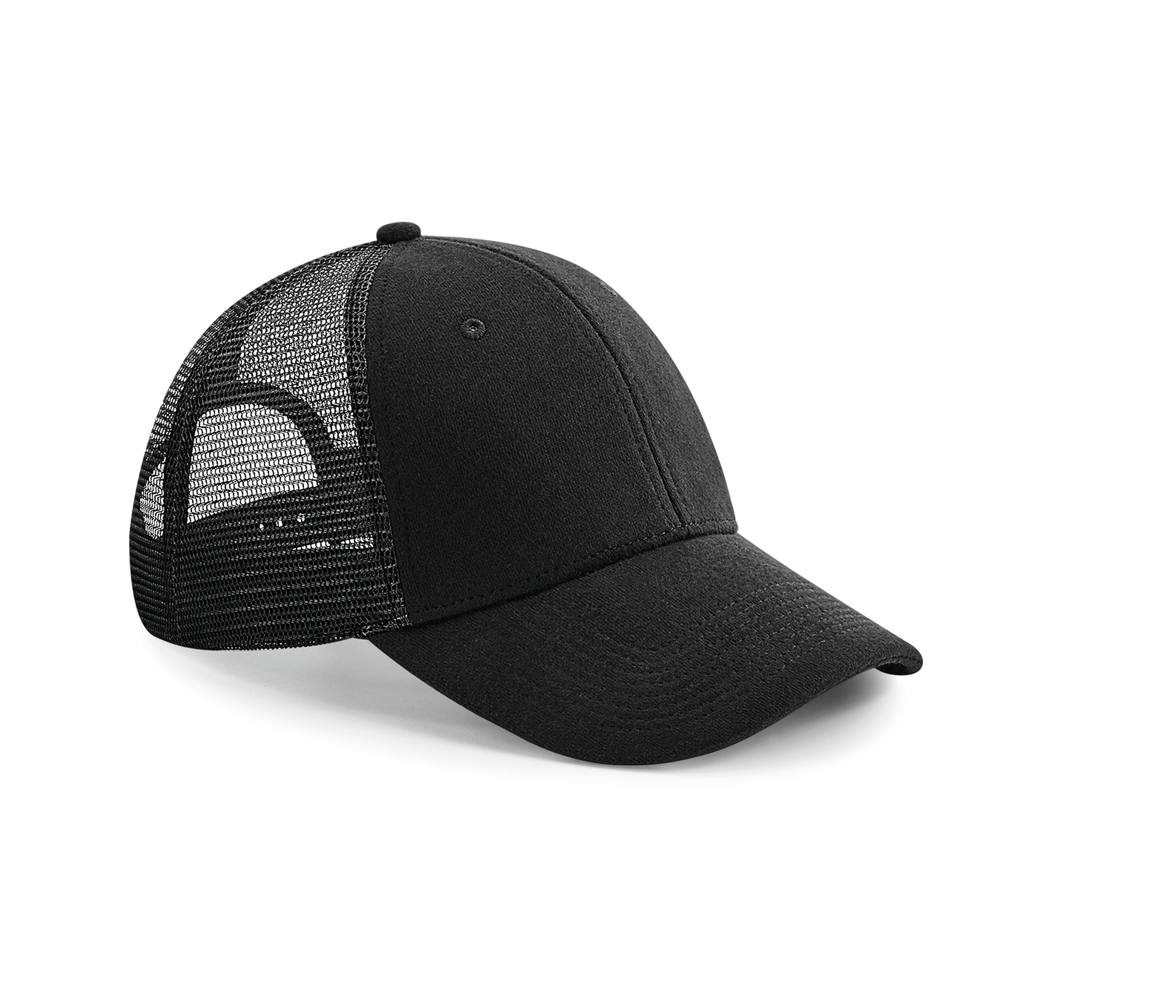 Casquette Filet Athleisure en Jersey - Black