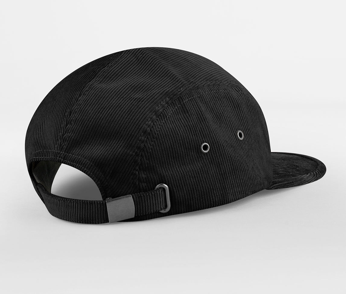Casquette Camper en Velours Côtelé Organique - Black