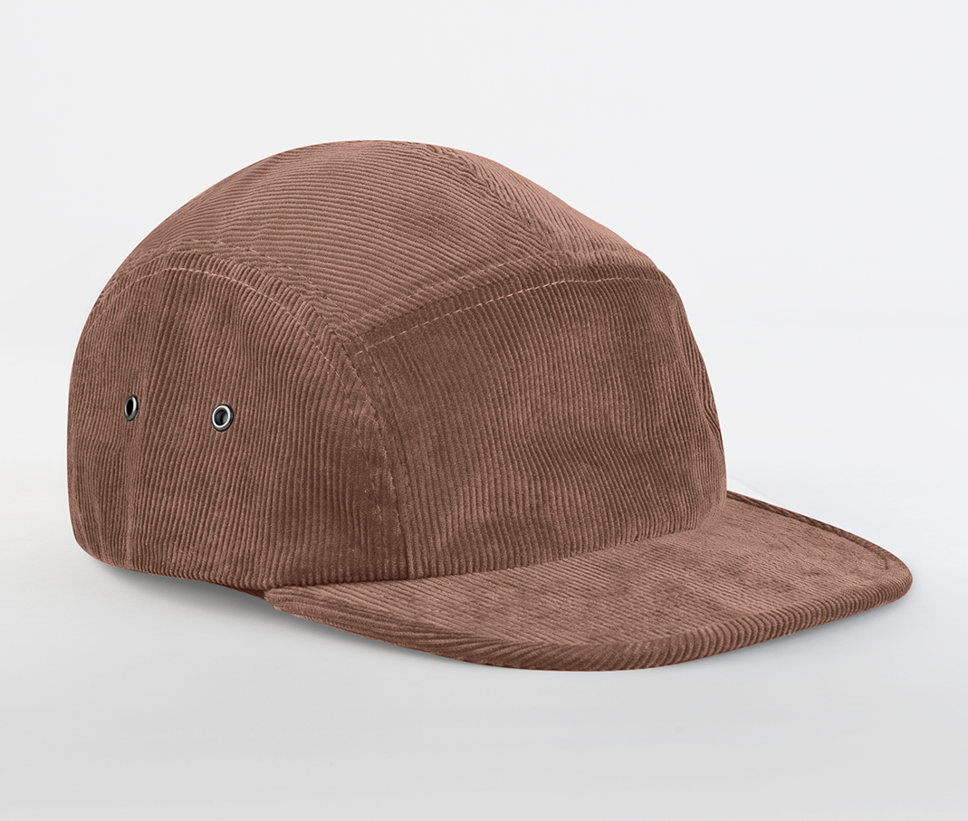 Casquette Camper en Velours Côtelé Organique - Redwood