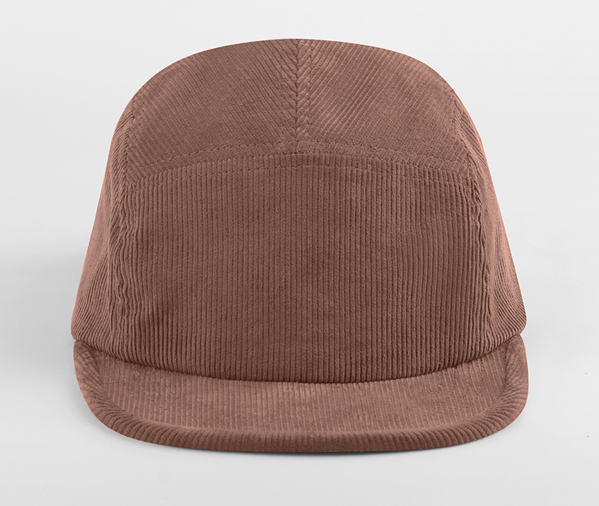 Casquette Camper en Velours Côtelé Organique - Redwood